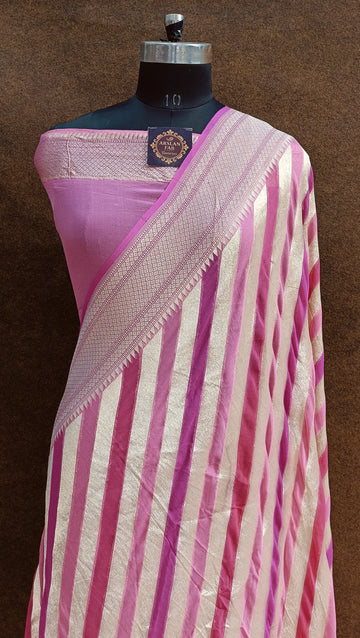 Banarasi pure Georgette Saree