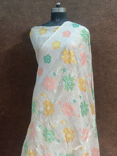 Banarasi Tussar Silk Saree