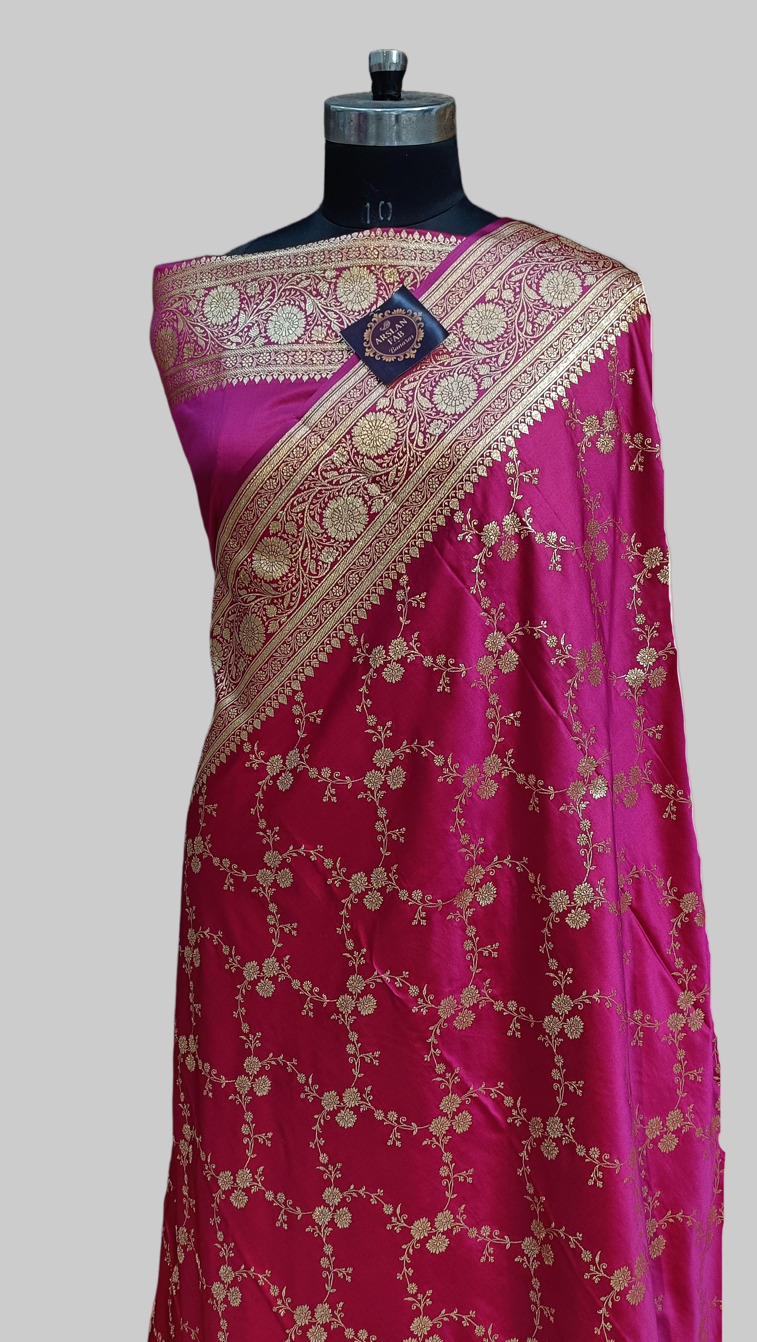 Rani Banarasi  Satan Silk Saree