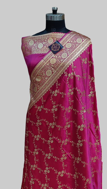 Rani Banarasi  Satan Silk Saree