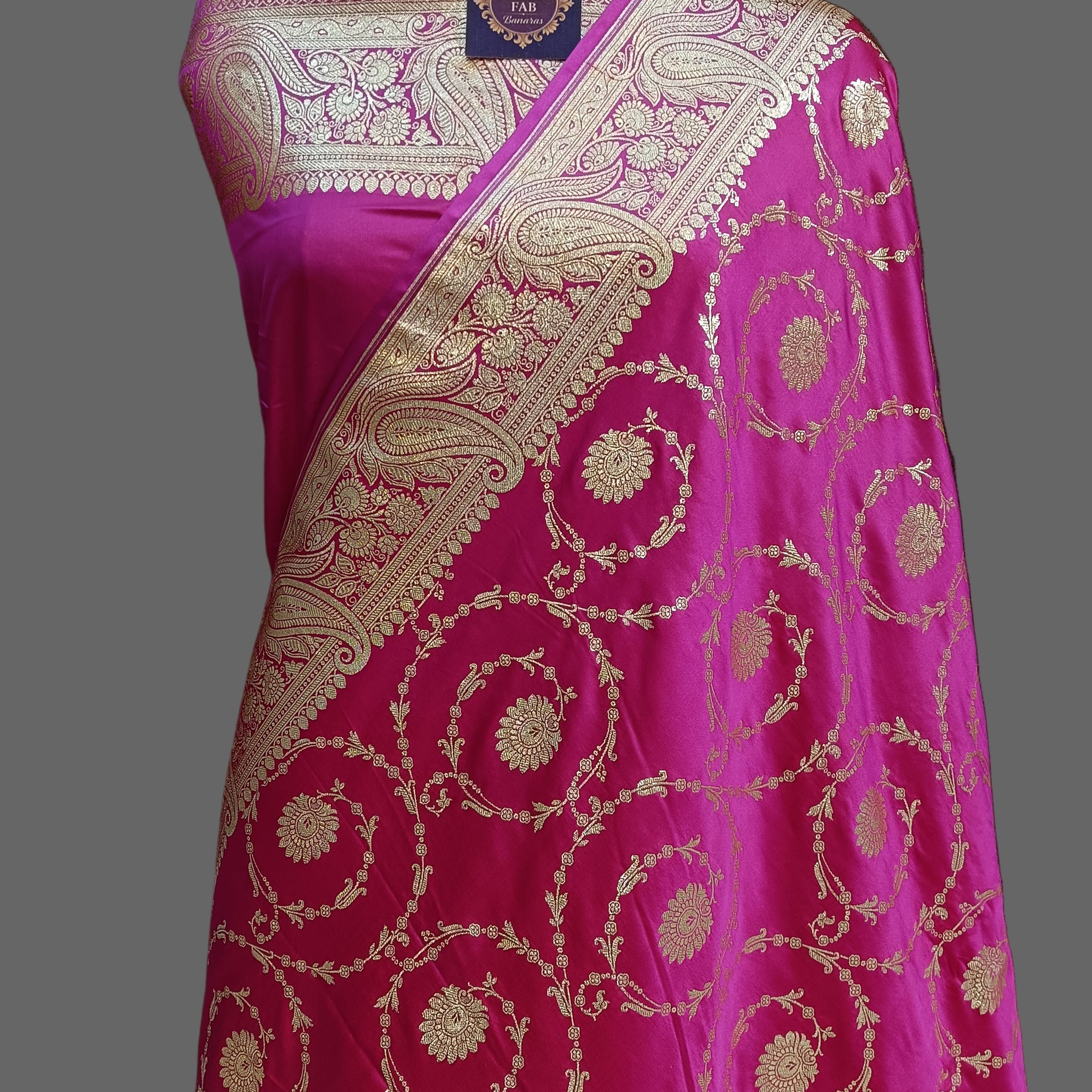 Banarasi Saten Silk Saree