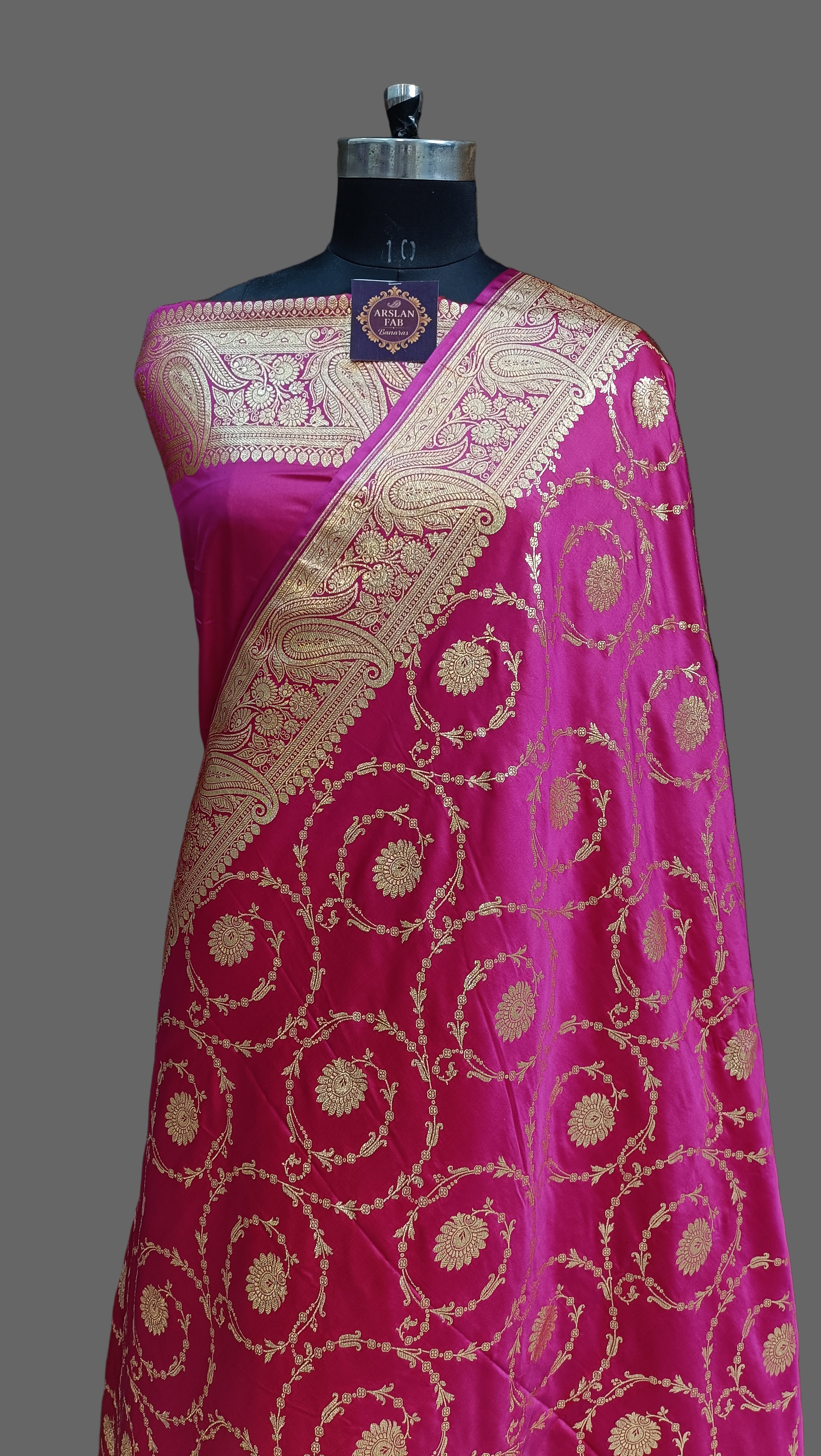 Banarasi Saten Silk Saree