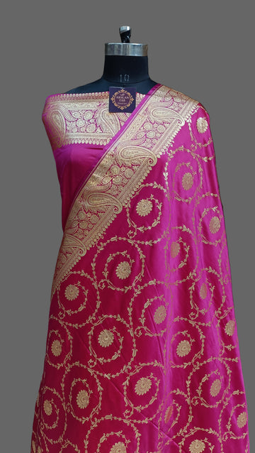 Banarasi Saten Silk Saree