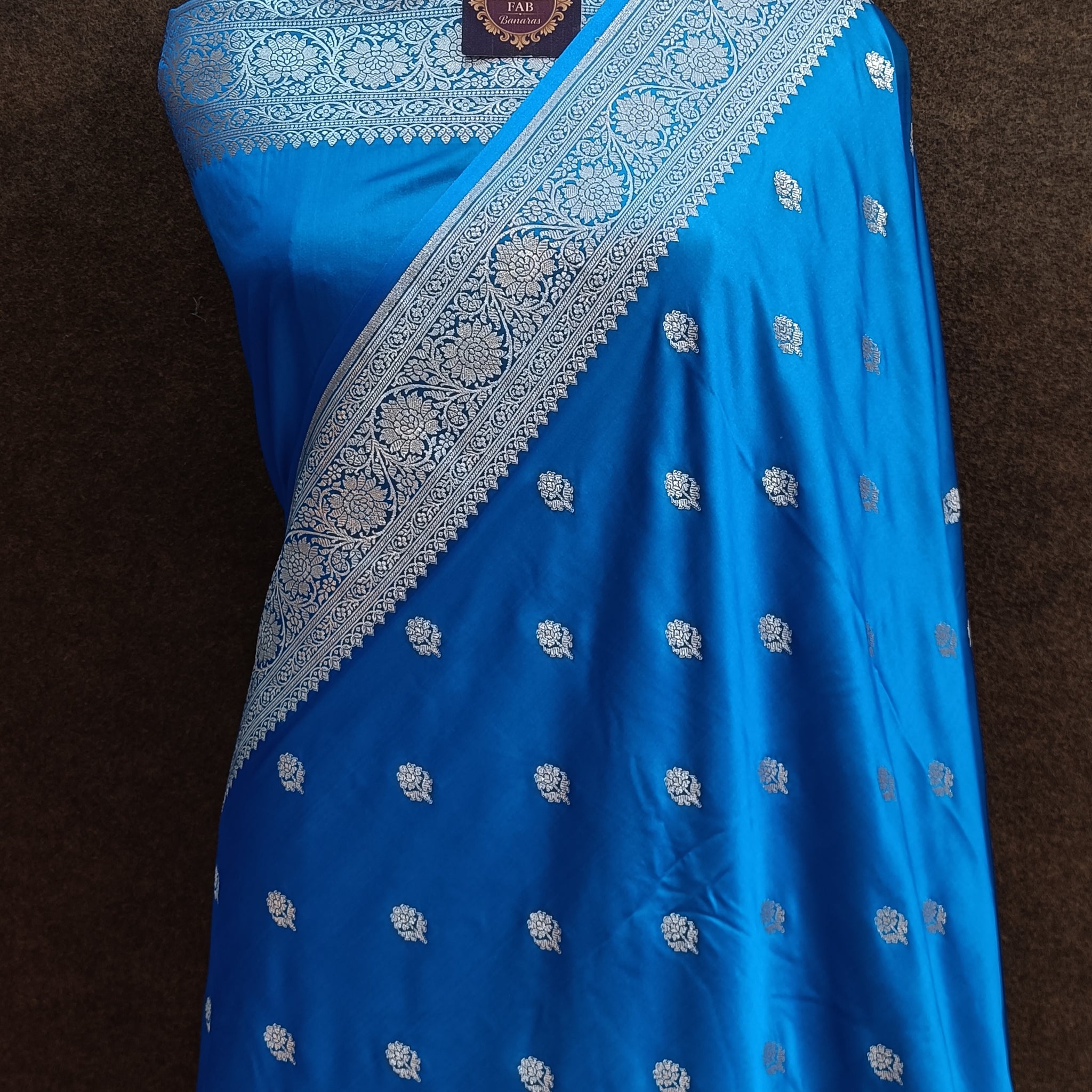 Banaras Mashru Silk Firoji Saree