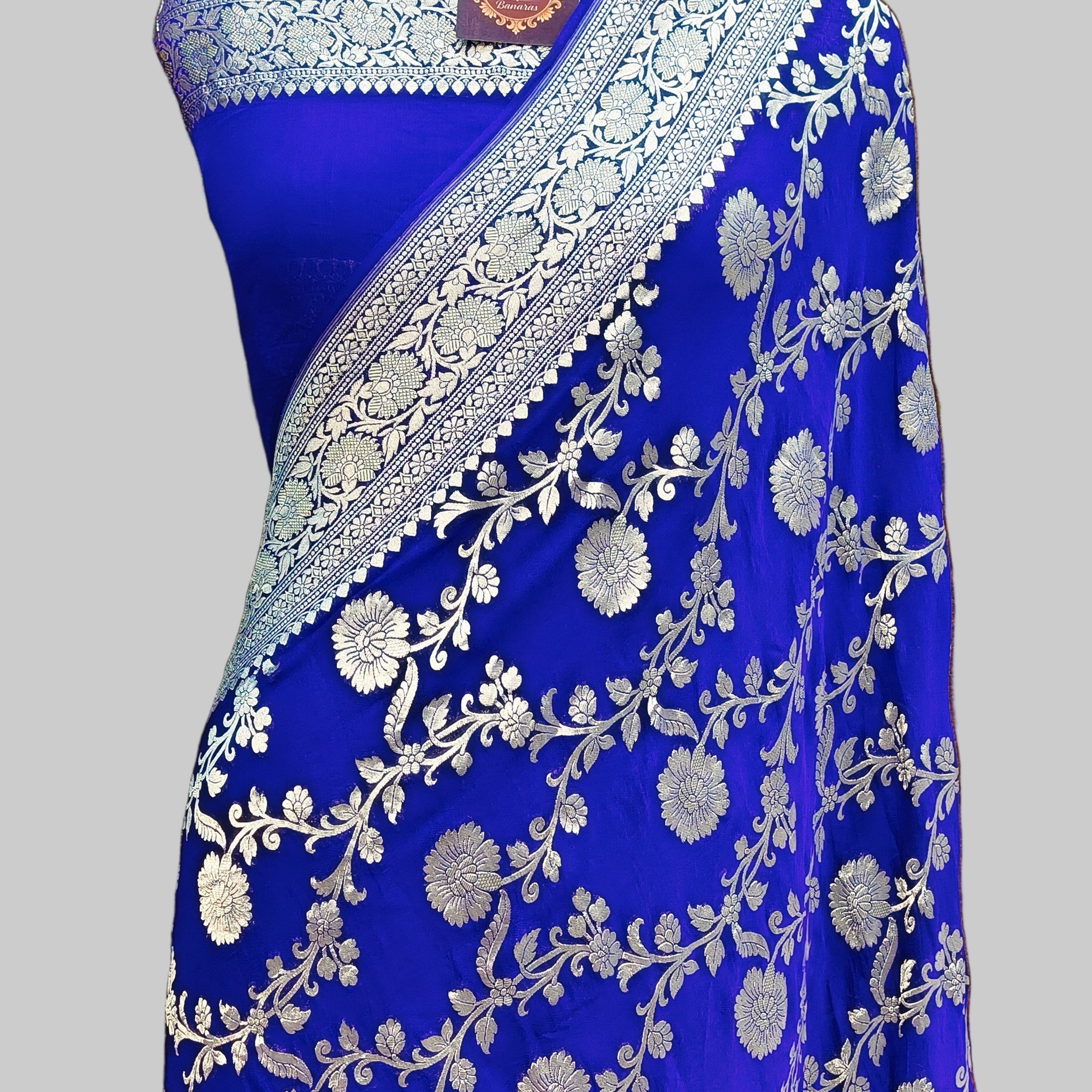 Banarasi Pure Khddi Georjette Saree