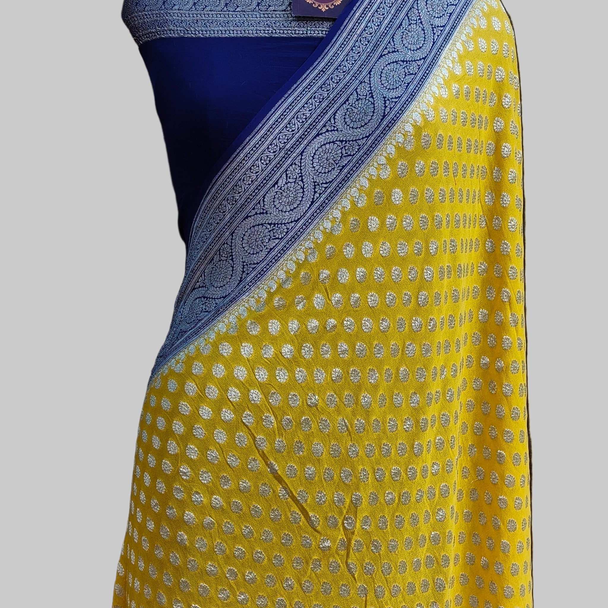 Banarasi  Pure Khddi Georjette  Saree