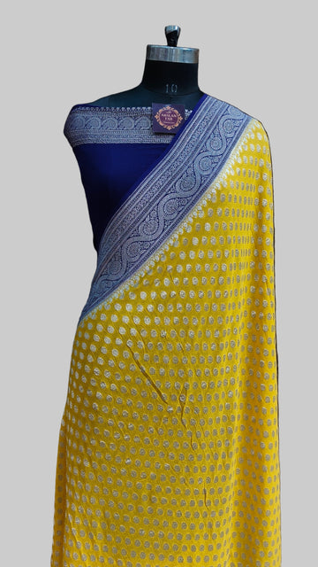 Banarasi  Pure Khddi Georjette  Saree