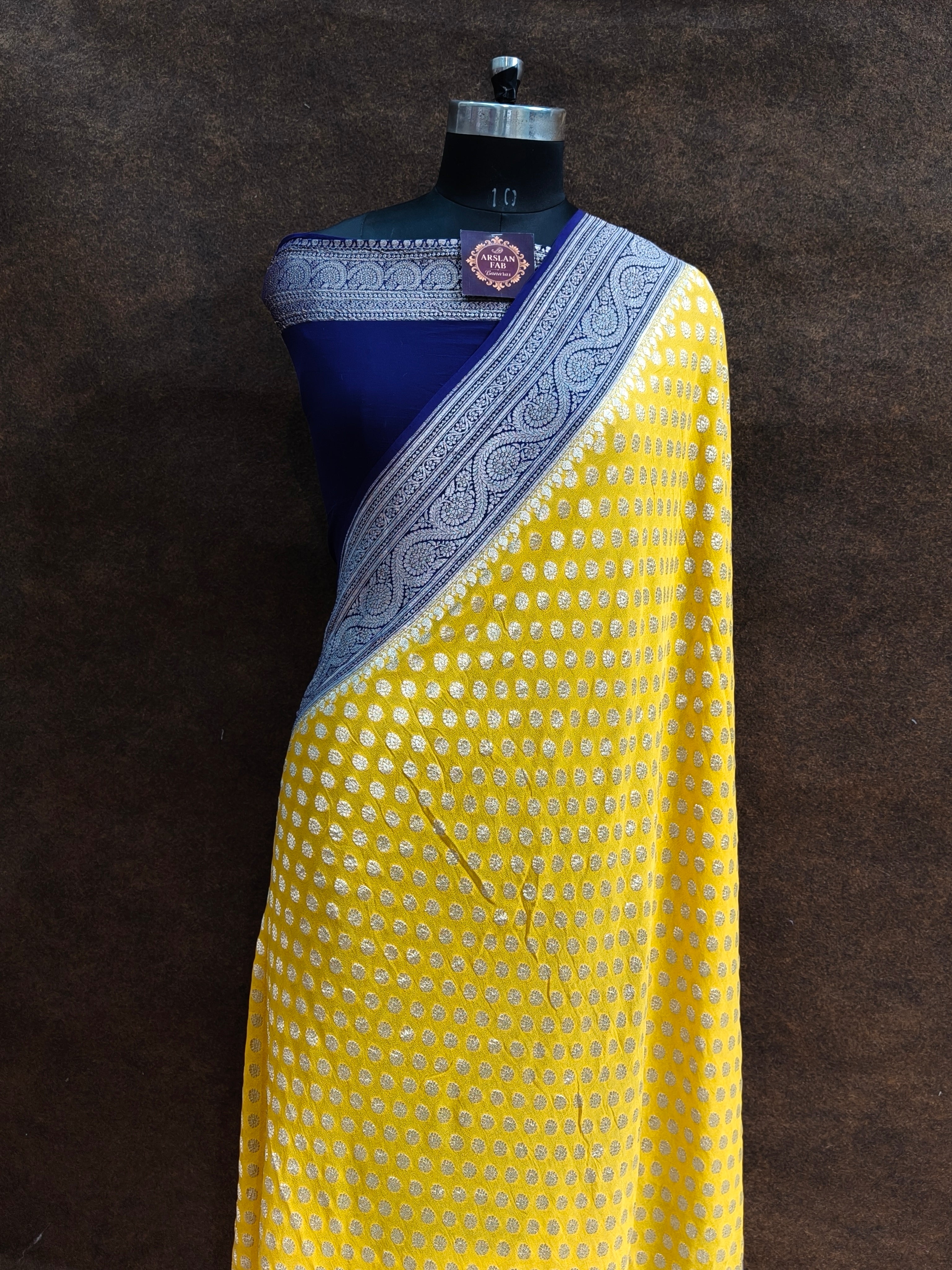 Banarasi  Pure Khddi Georjette  Saree