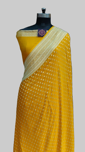 Banarasi Pure Khddi Georjette Saree