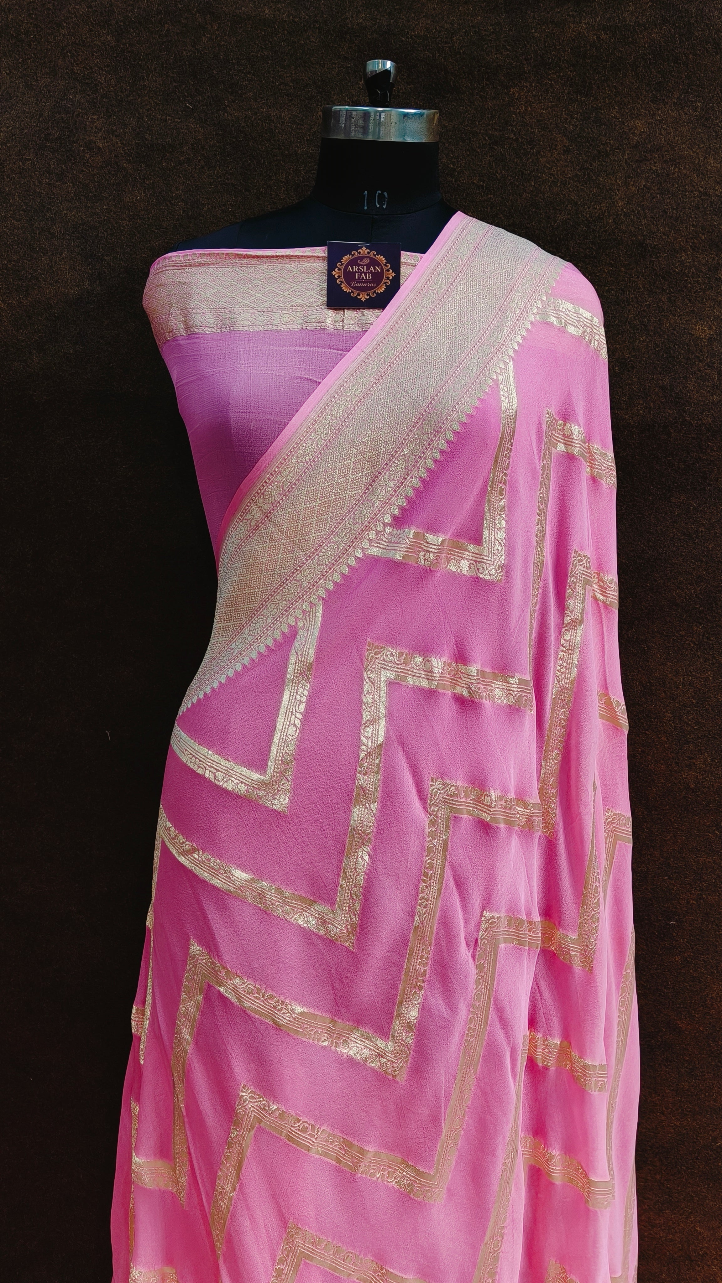Banarasi Pure Khddi Georjette  Saree