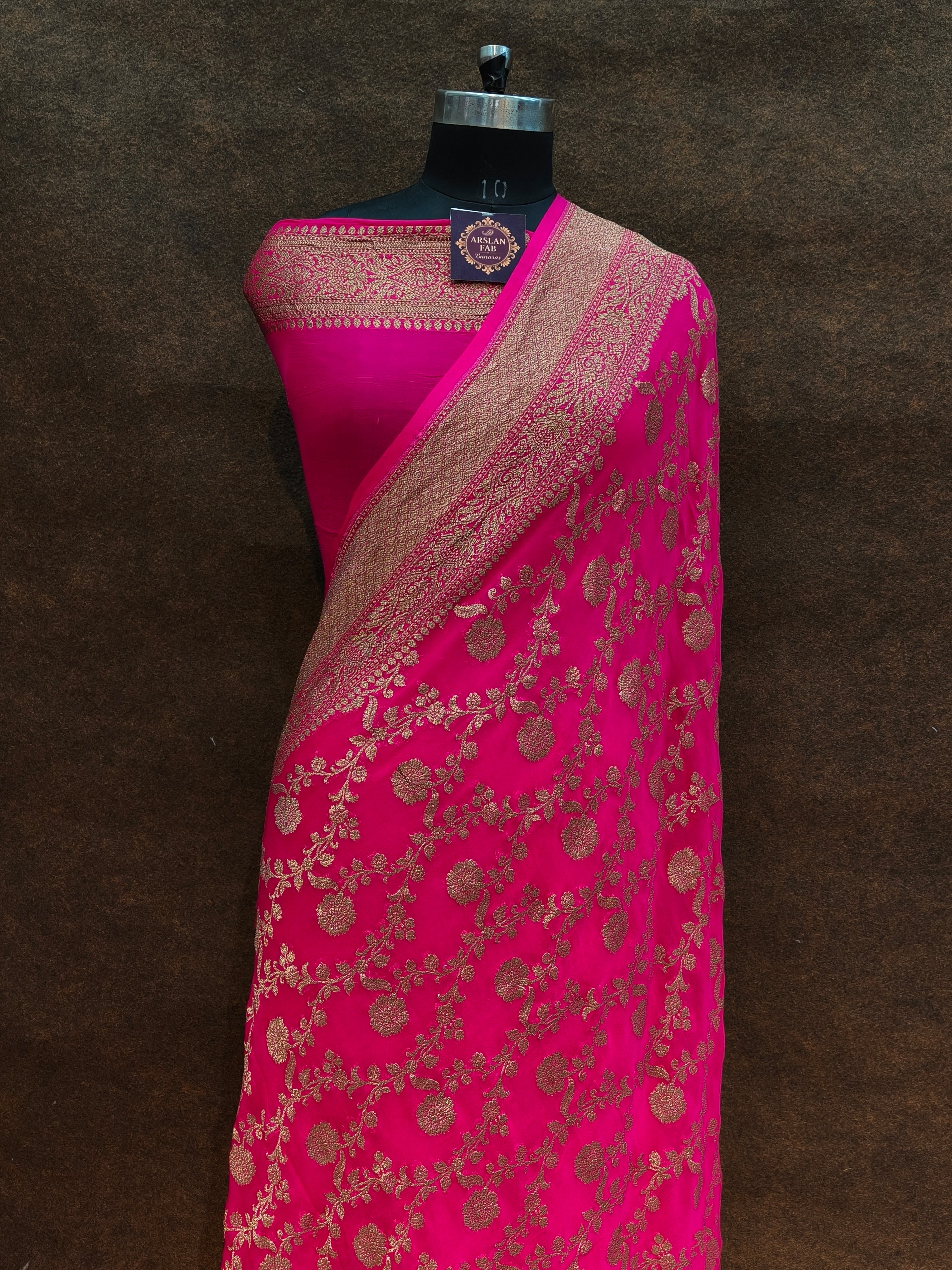Banarasi Pure Khddi Georjette Saree