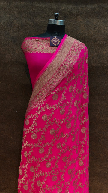 Banarasi Pure Khddi Georjette Saree