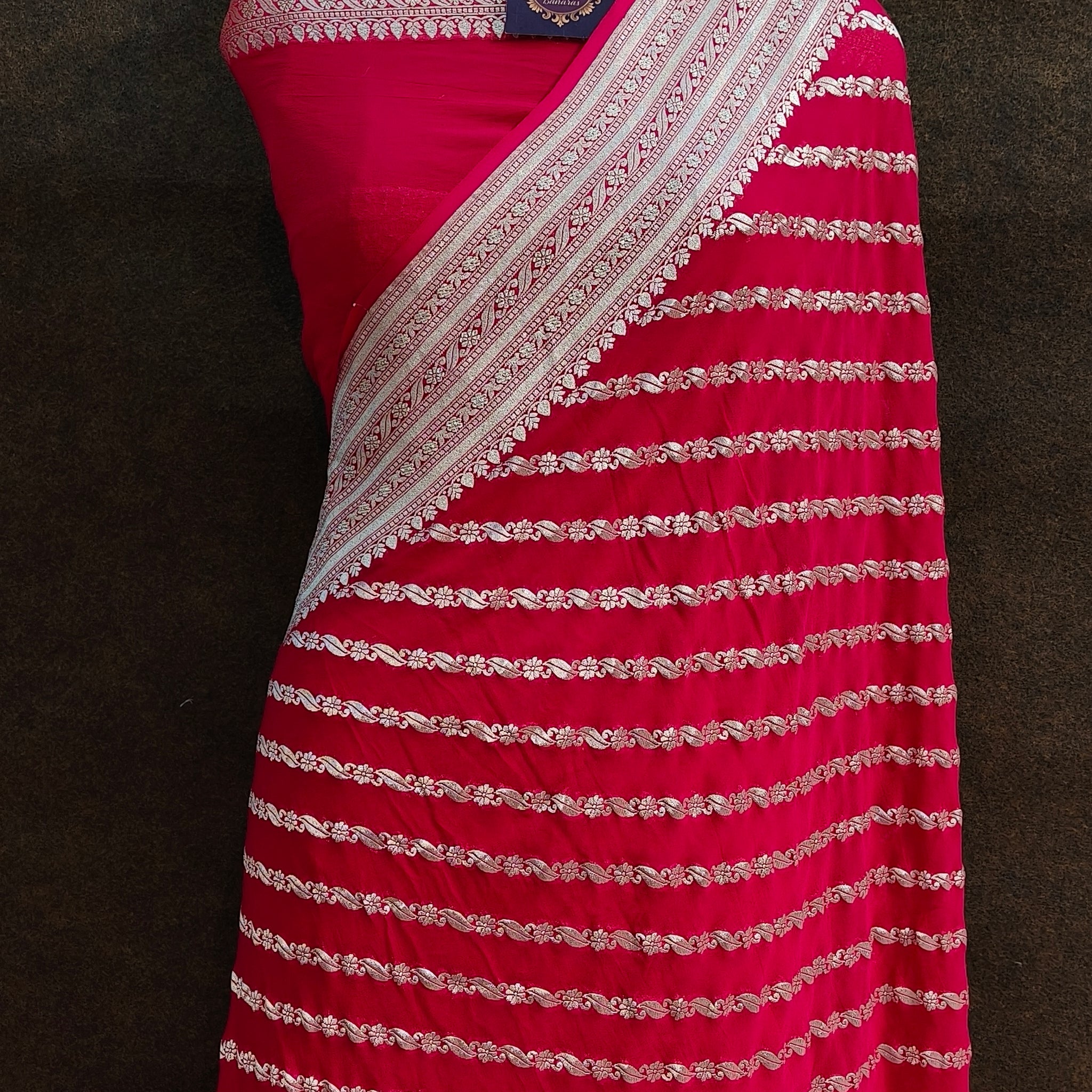 Banarasi Pure Khddi Georjette Saree