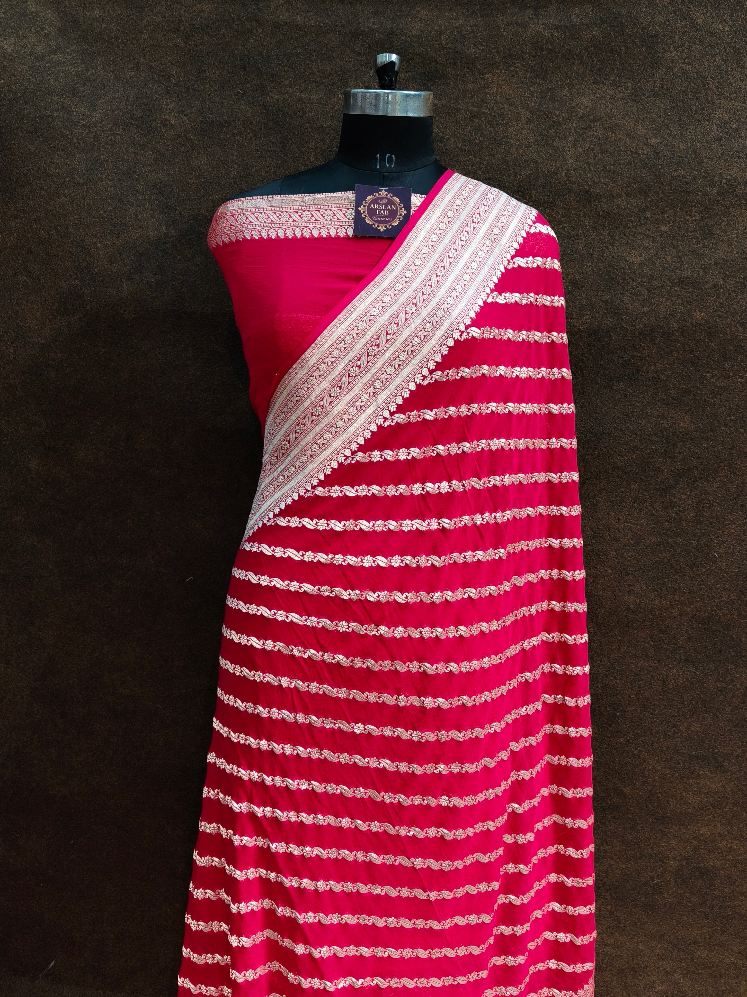 Banarasi Pure Khddi Georjette Saree