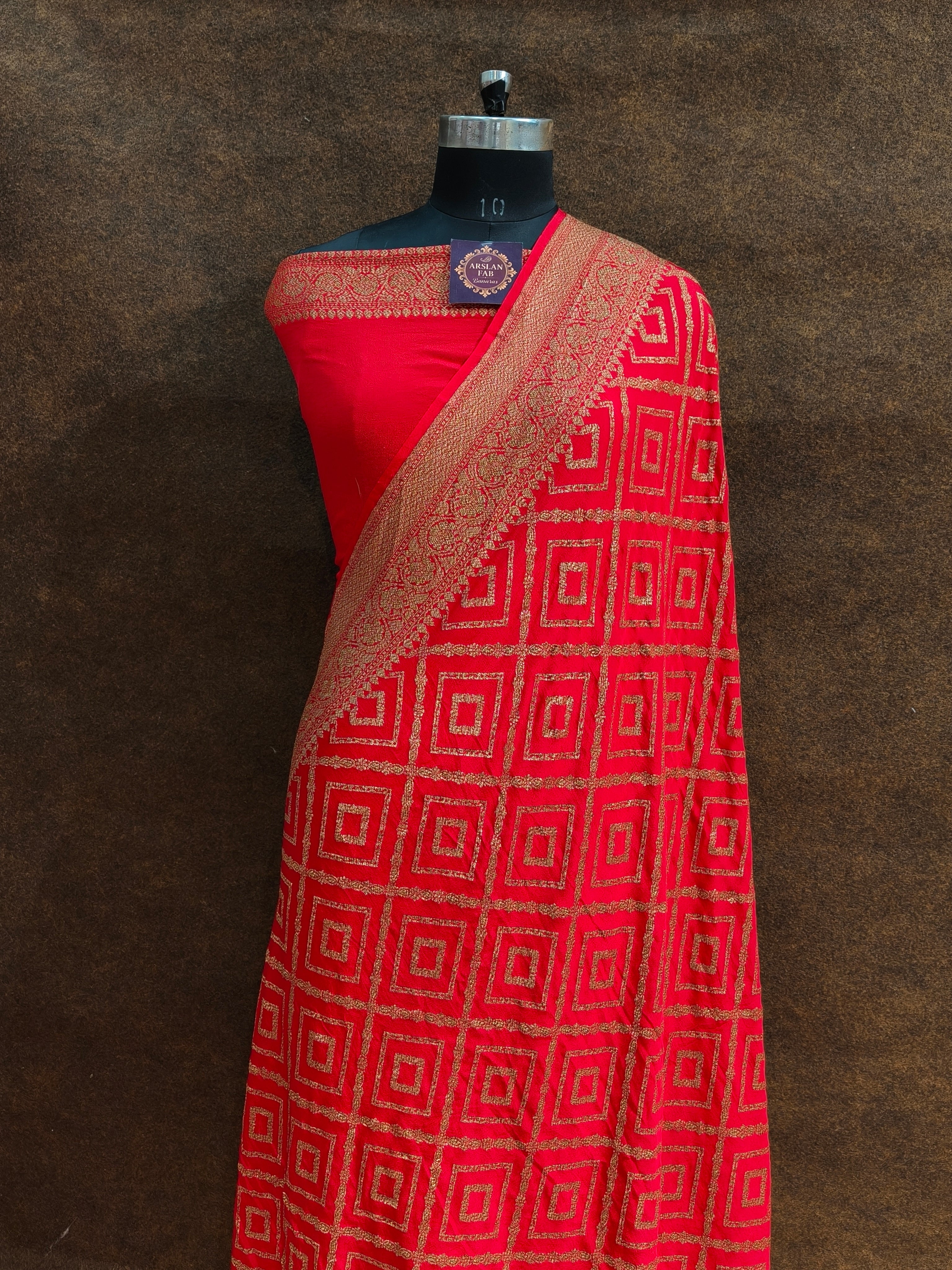 Banarasi Pure Khddi Georjette Saree