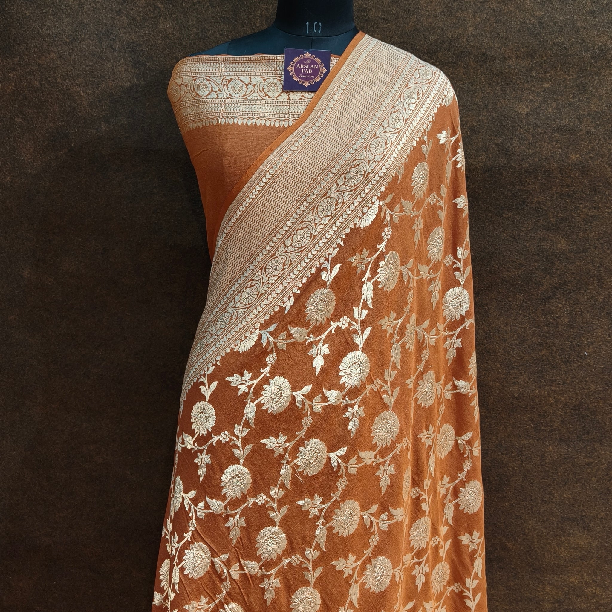 Banarasi Pure Khddi Georjette Saree