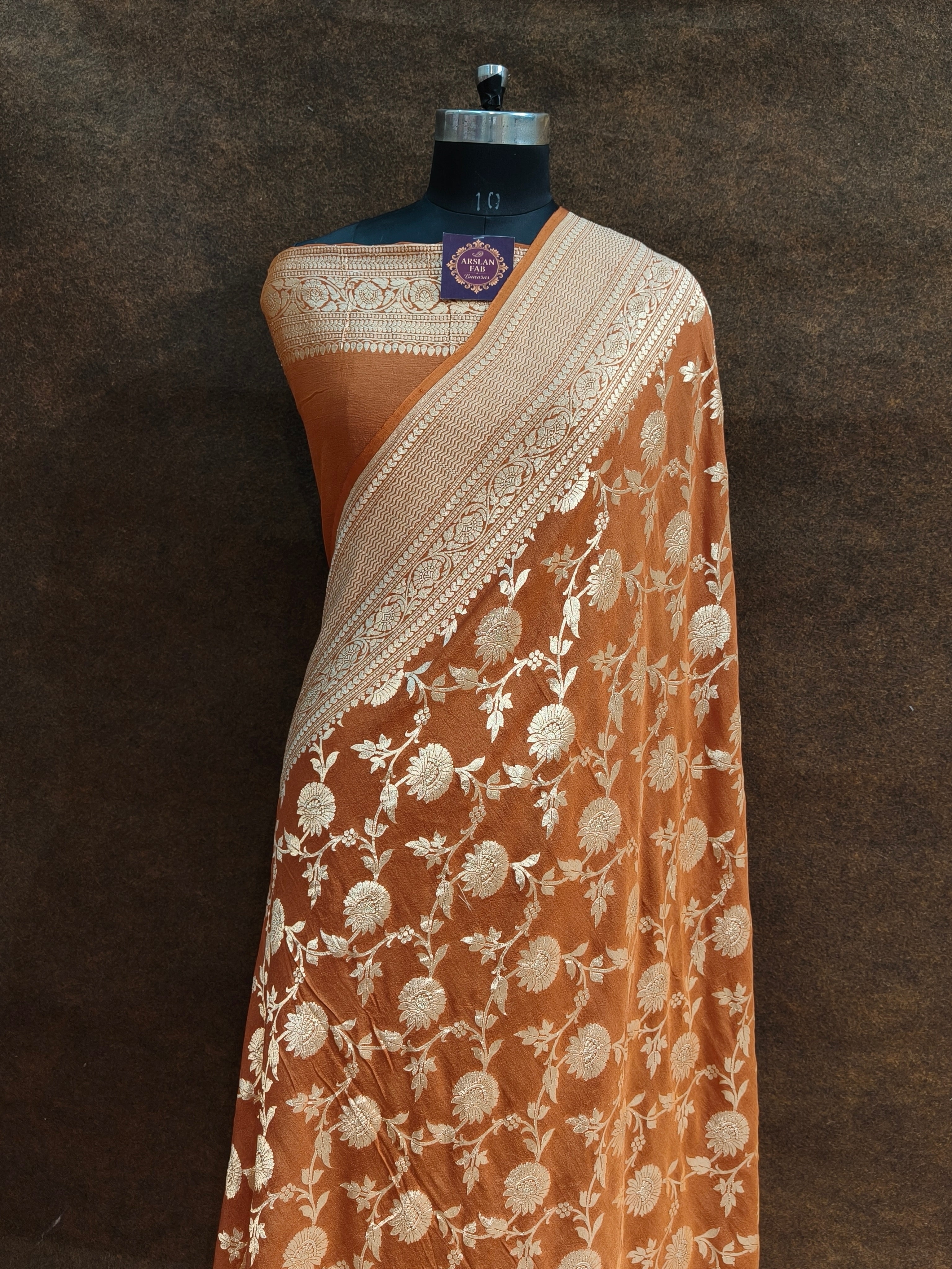 Banarasi Pure Khddi Georjette Saree