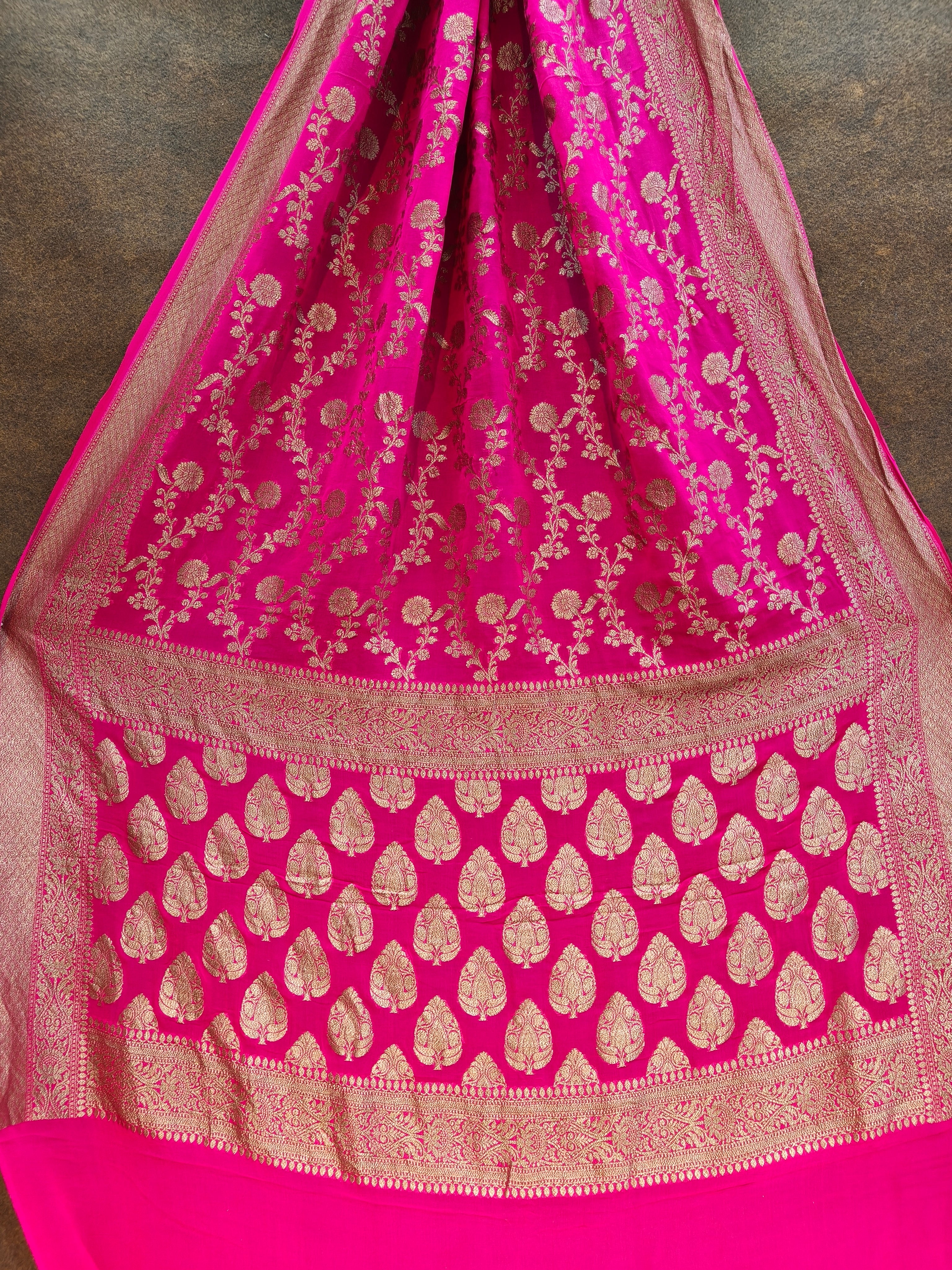 Banarasi Pure Khddi Georjette Saree