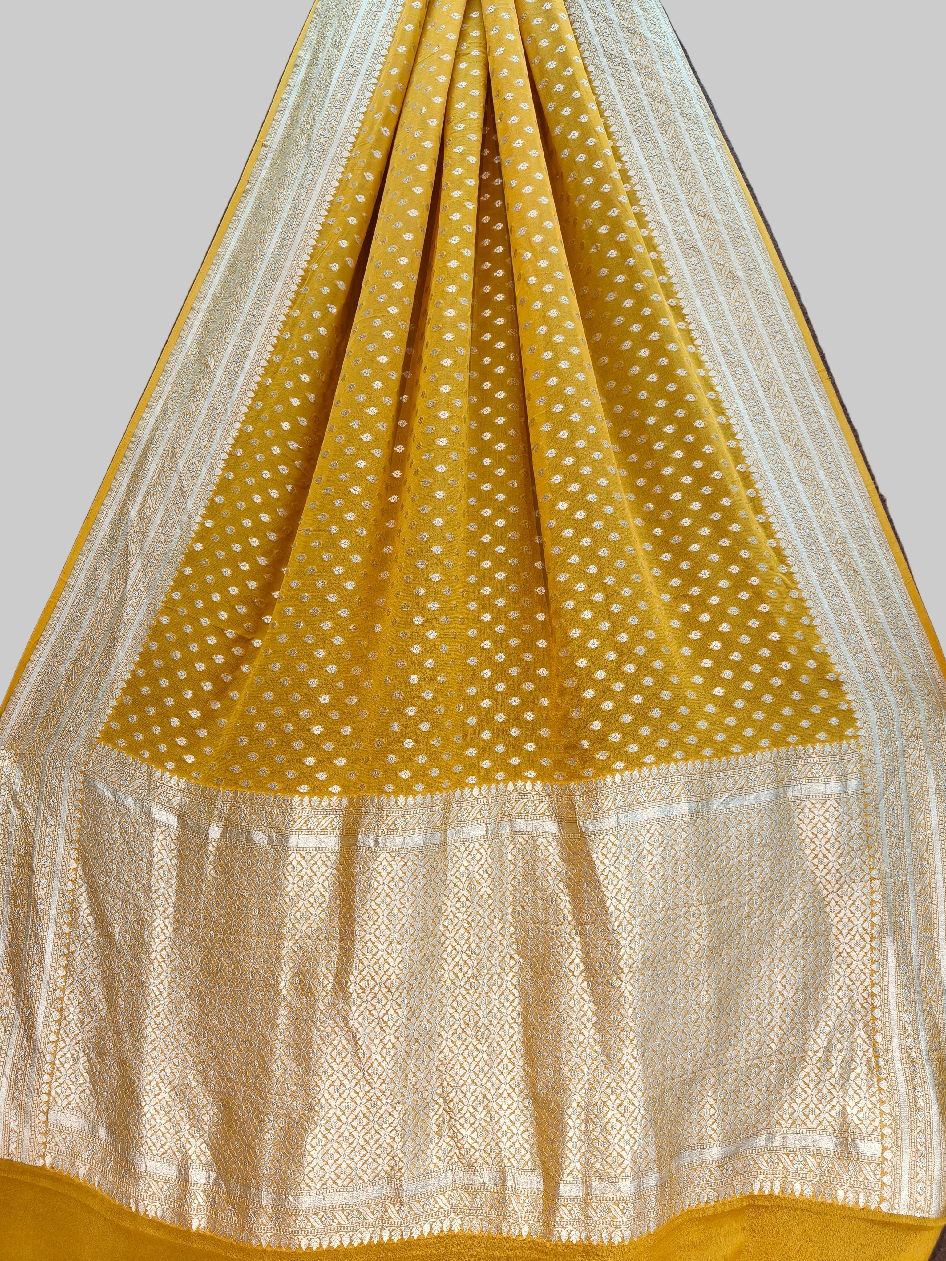 Banarasi Pure Khddi Georjette Saree