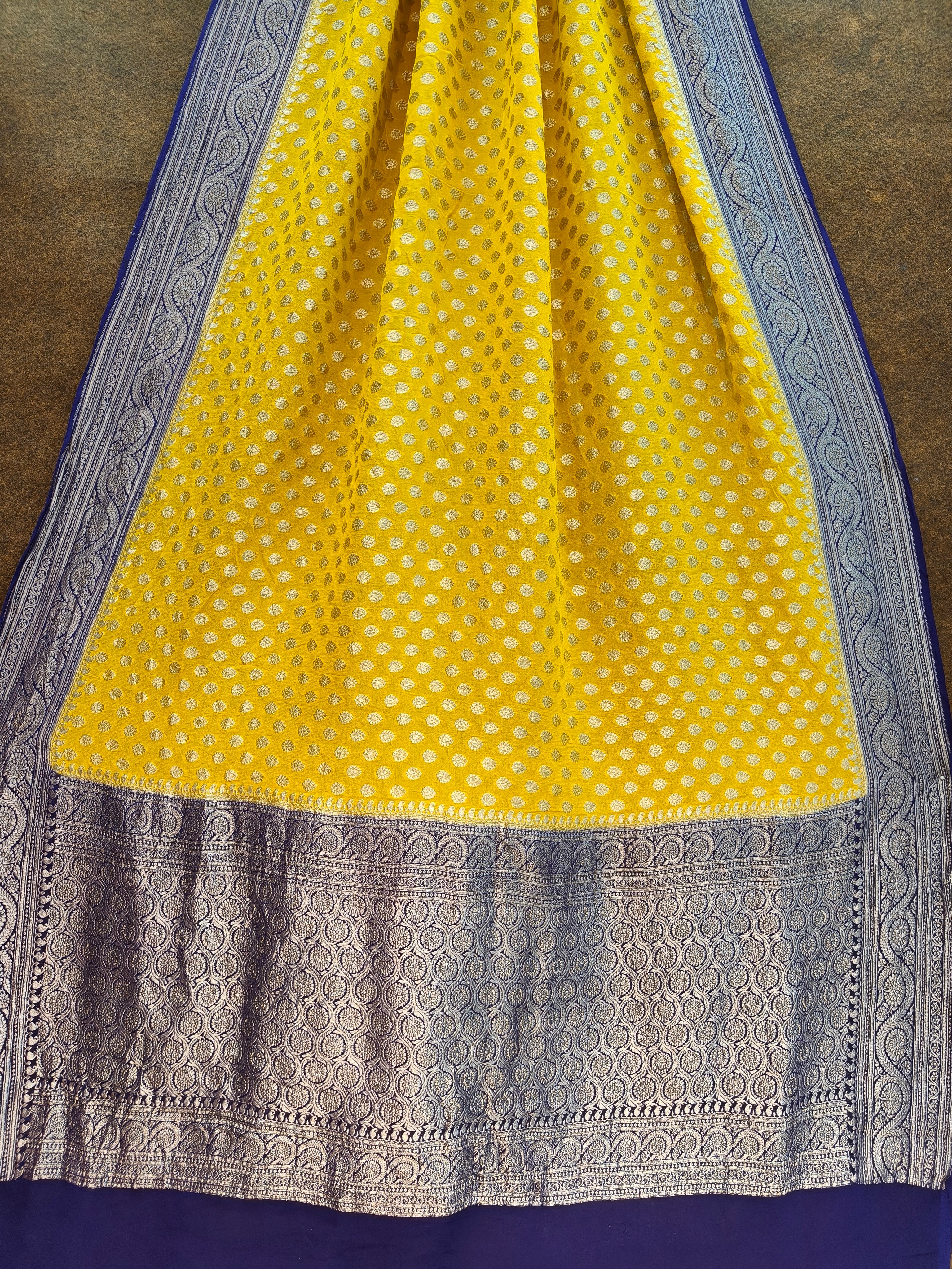 Banarasi  Pure Khddi Georjette  Saree