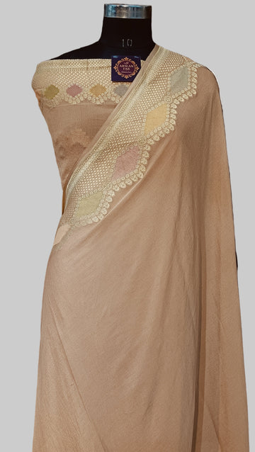 Banarasi Pure Khddi Georjette  Saree