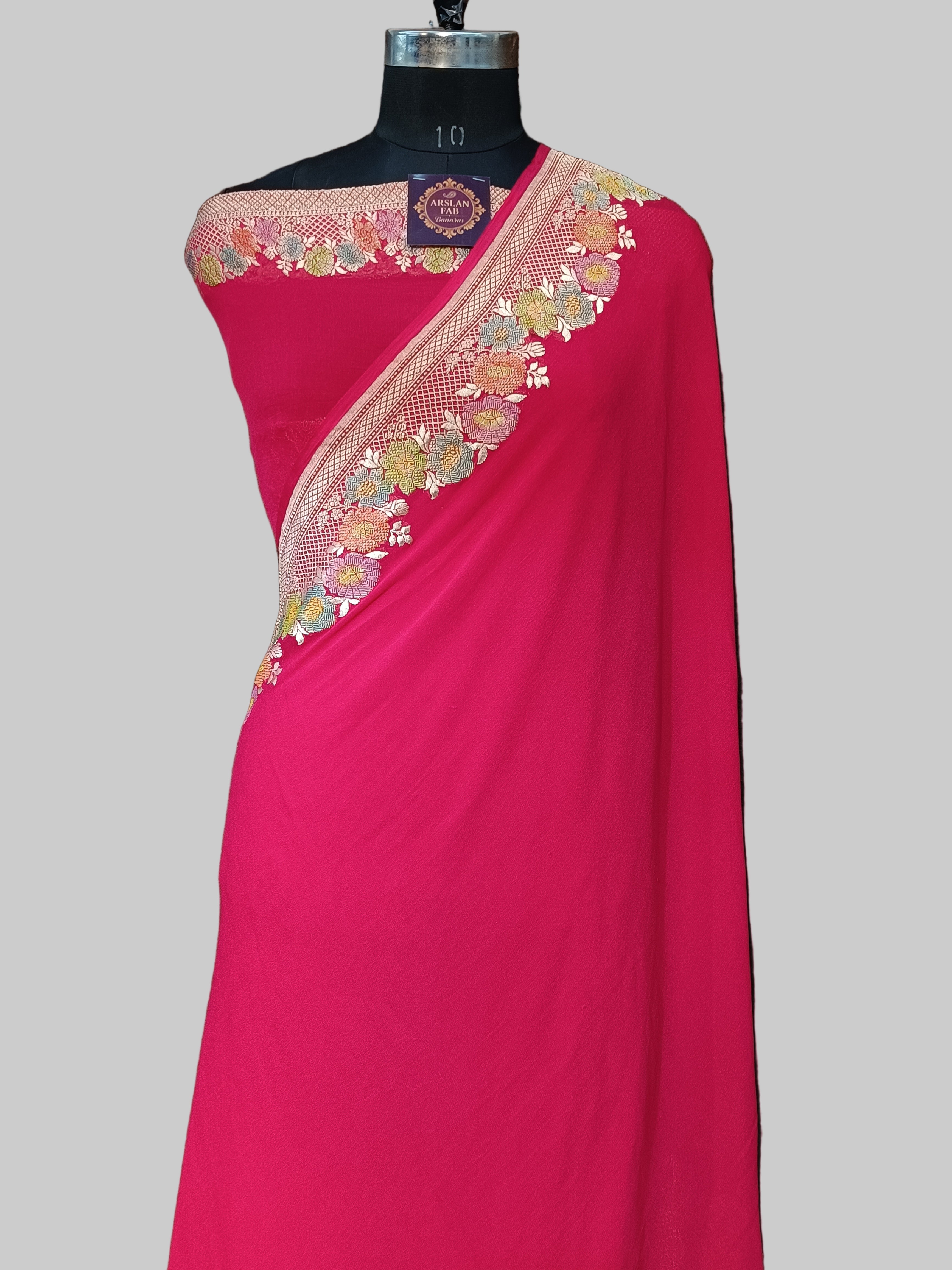 Banarasi Pure Khddi Georjette Saree