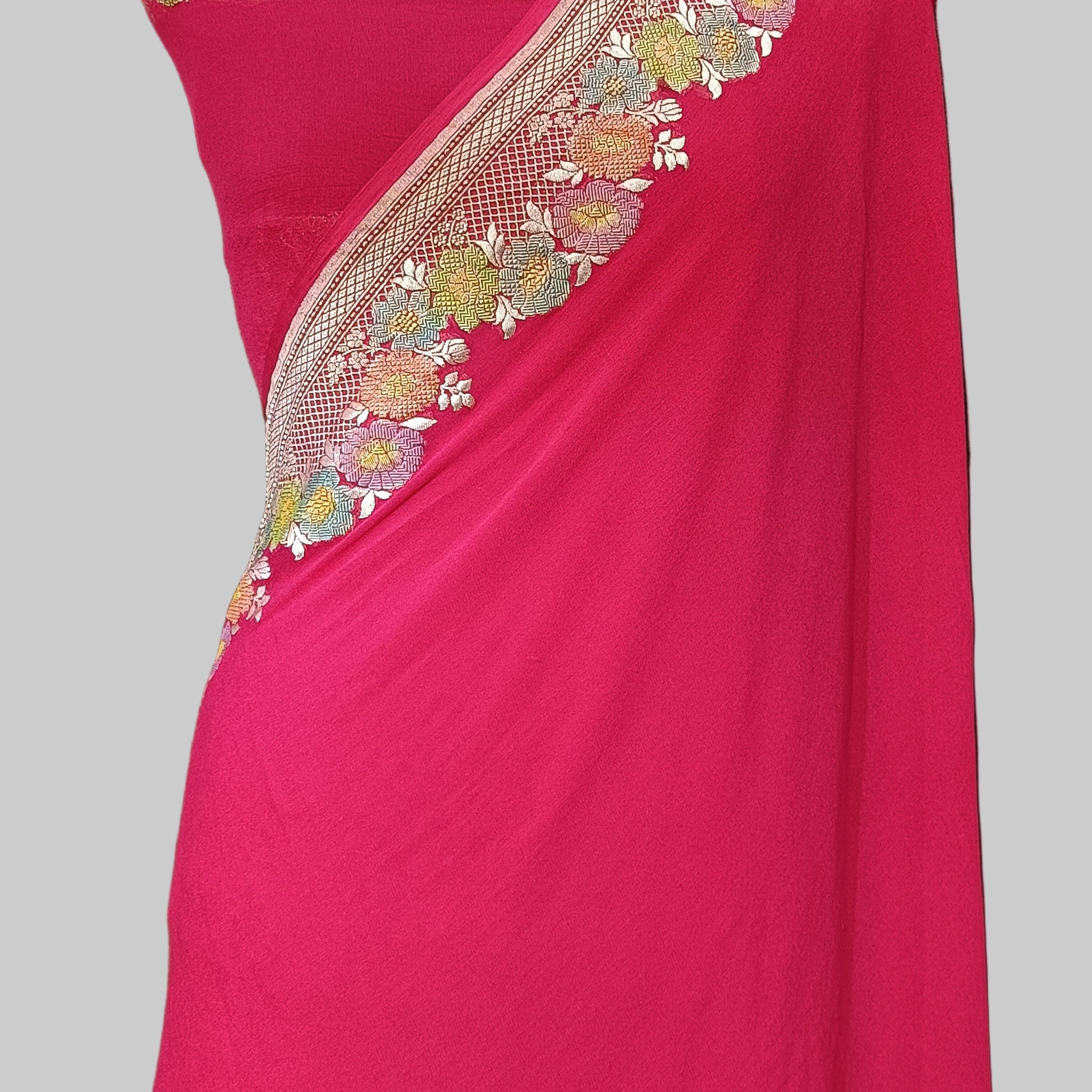 Banarasi Pure Khddi Georjette Saree