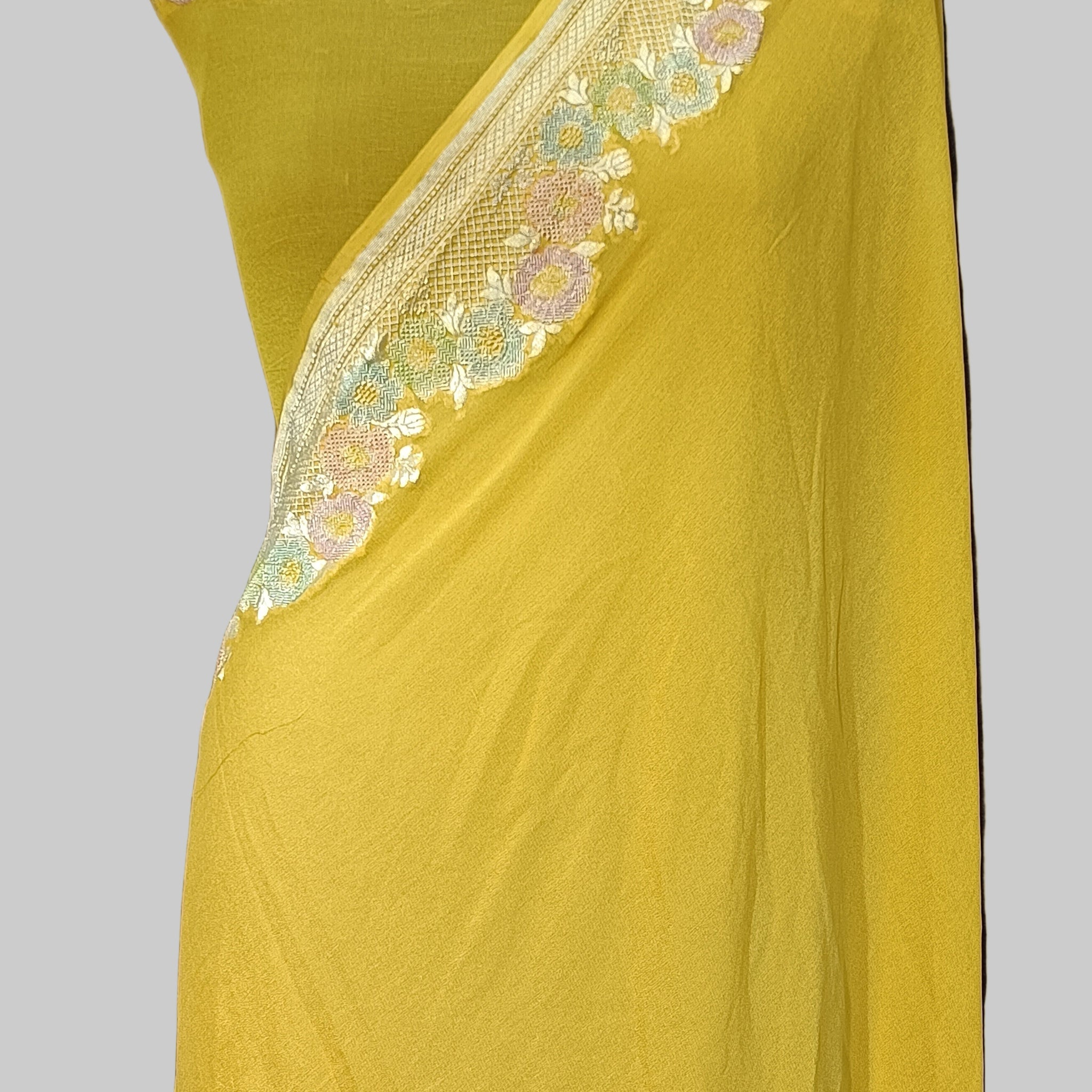 Banarasi Pure Khddi Georjette Saree