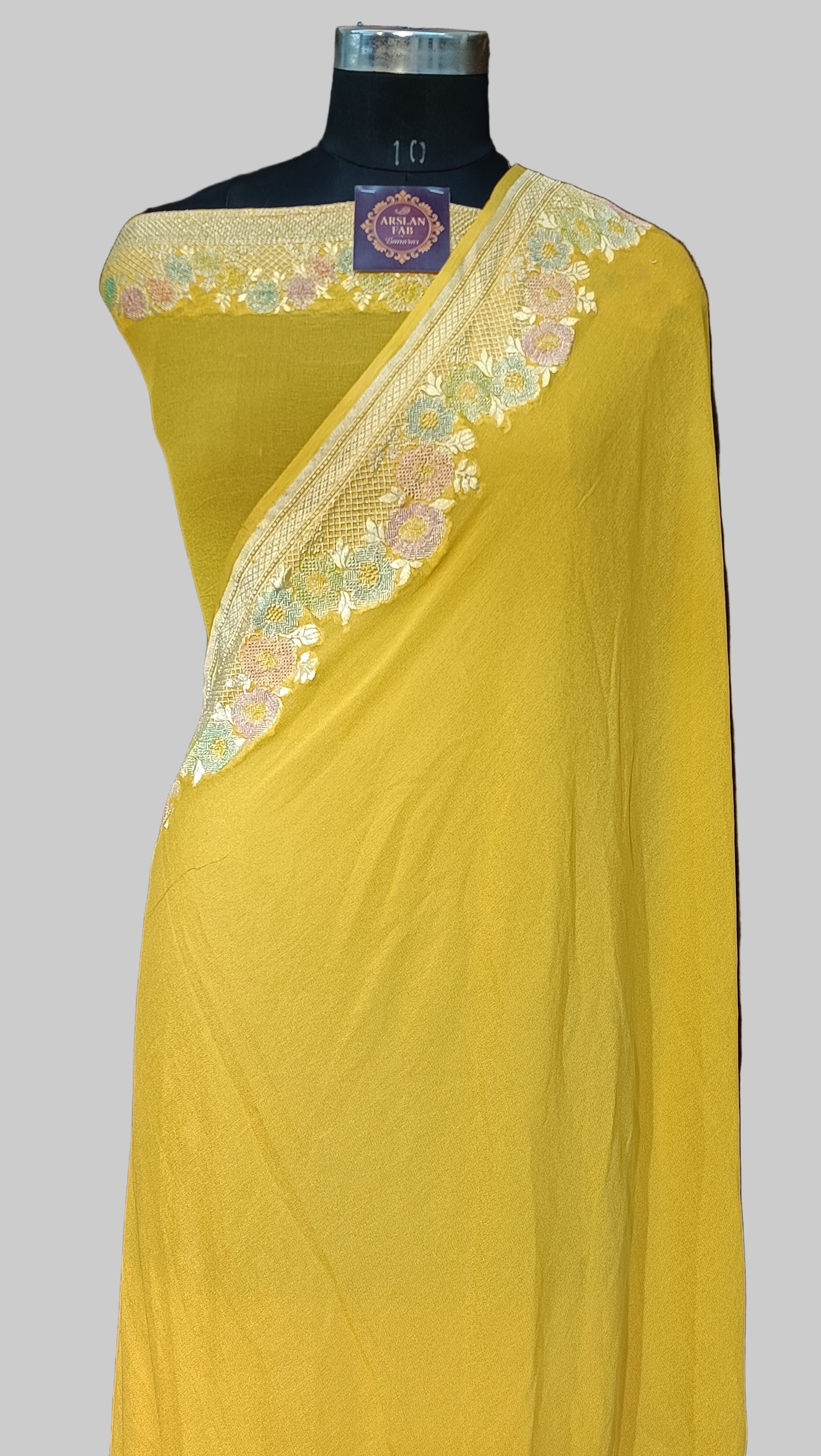 Banarasi Pure Khddi Georjette Saree