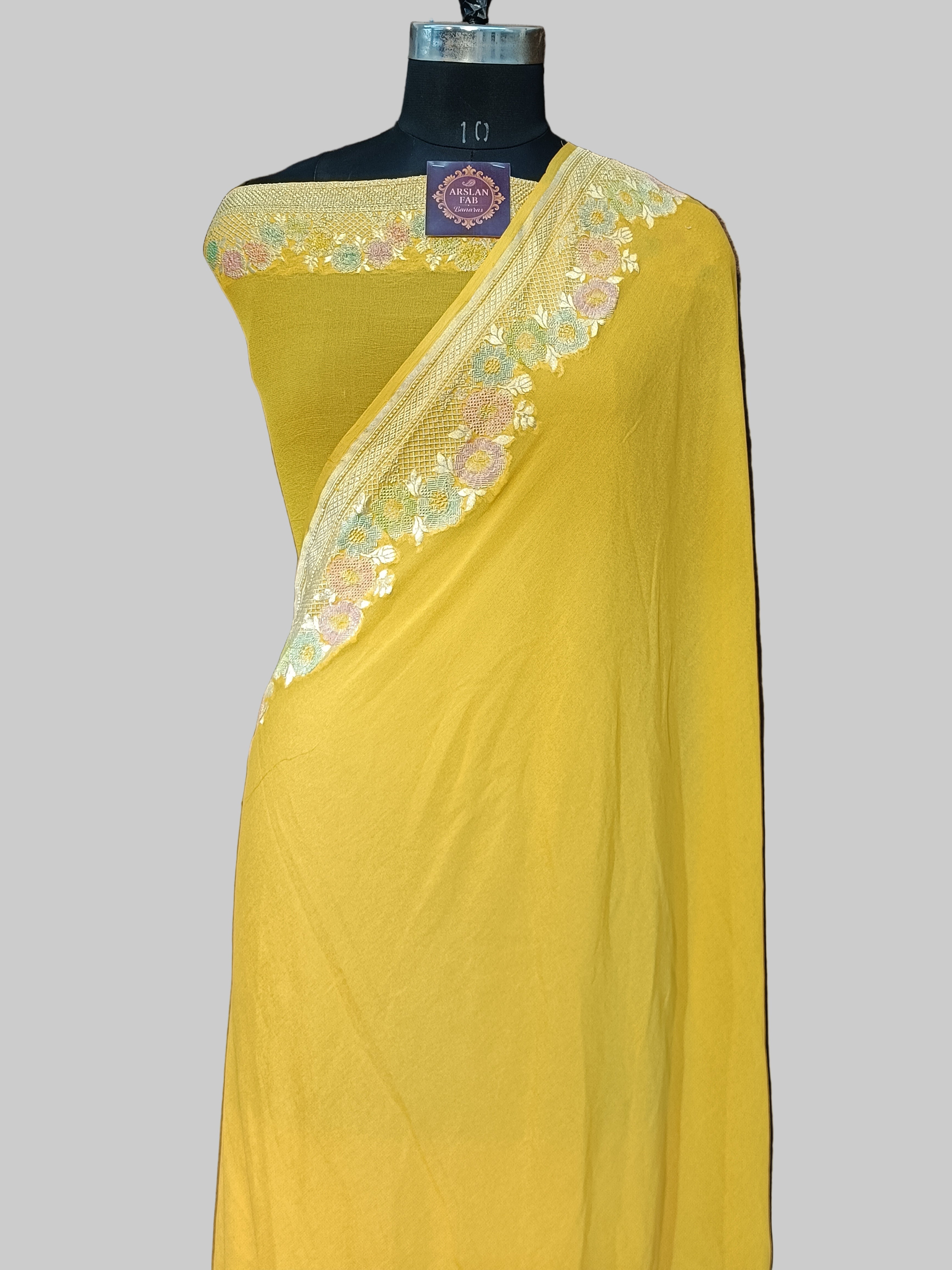Banarasi Pure Khddi Georjette Saree