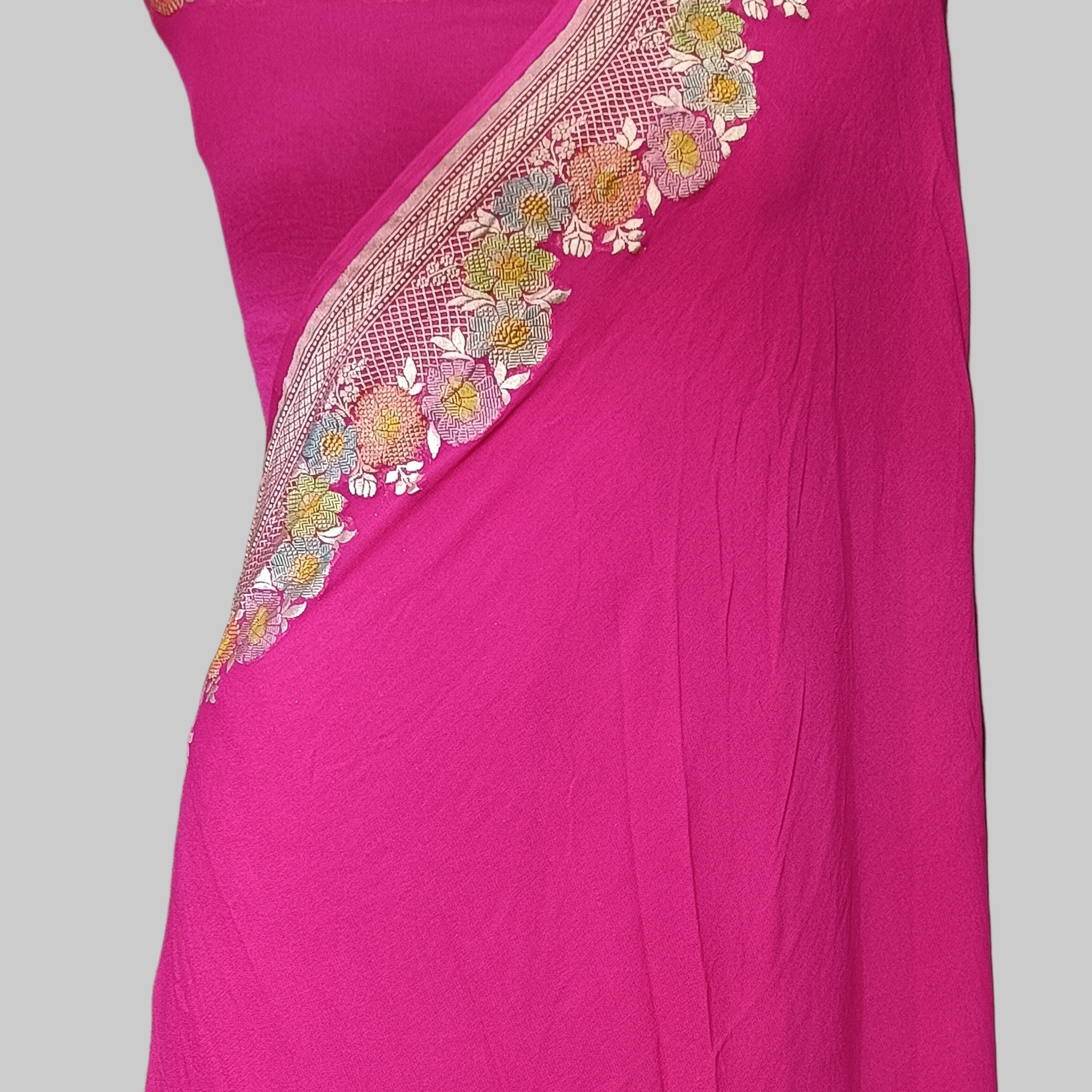 Banarasi Pure Khddi Georjette Saree