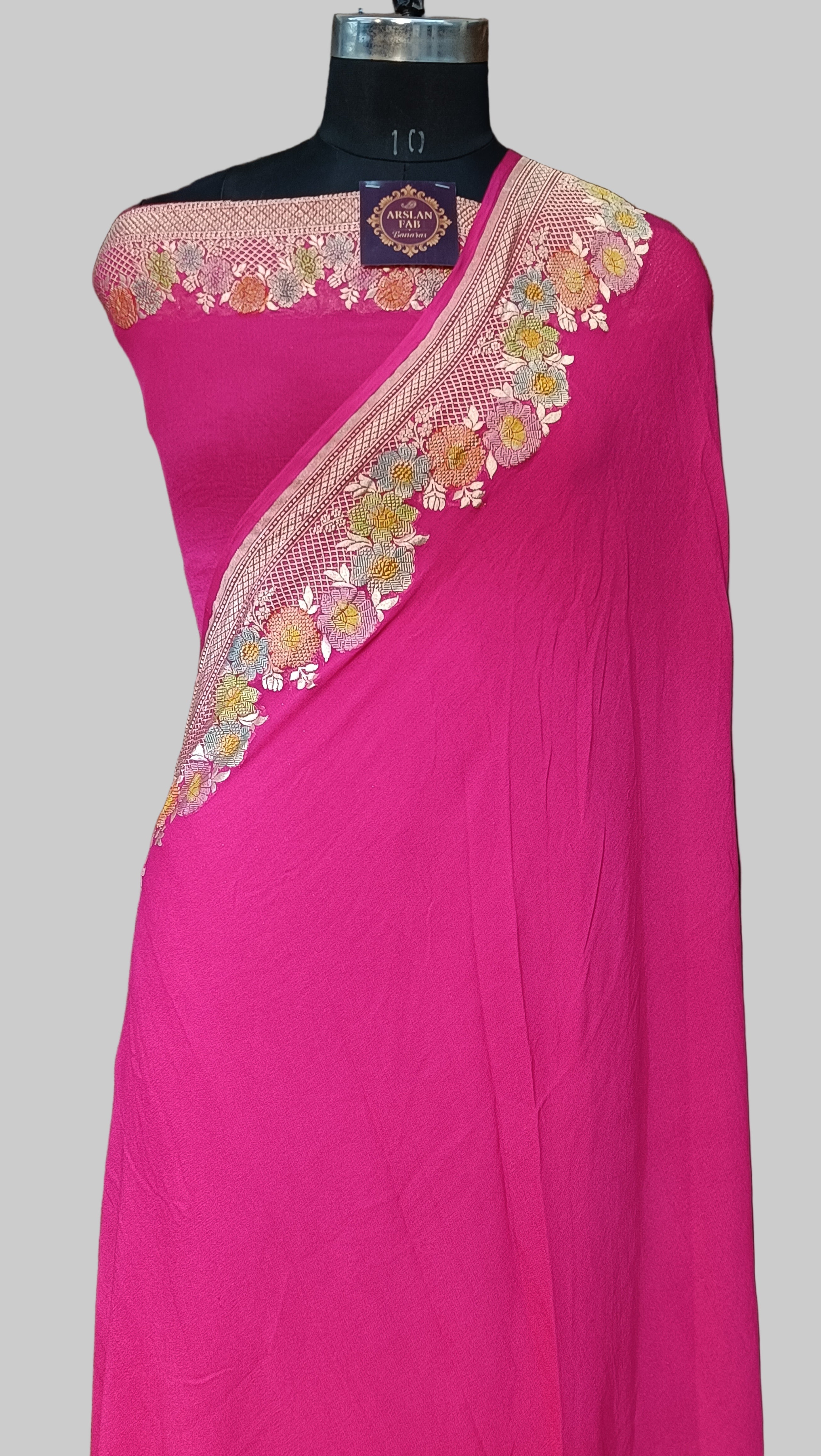 Banarasi Pure Khddi Georjette Saree