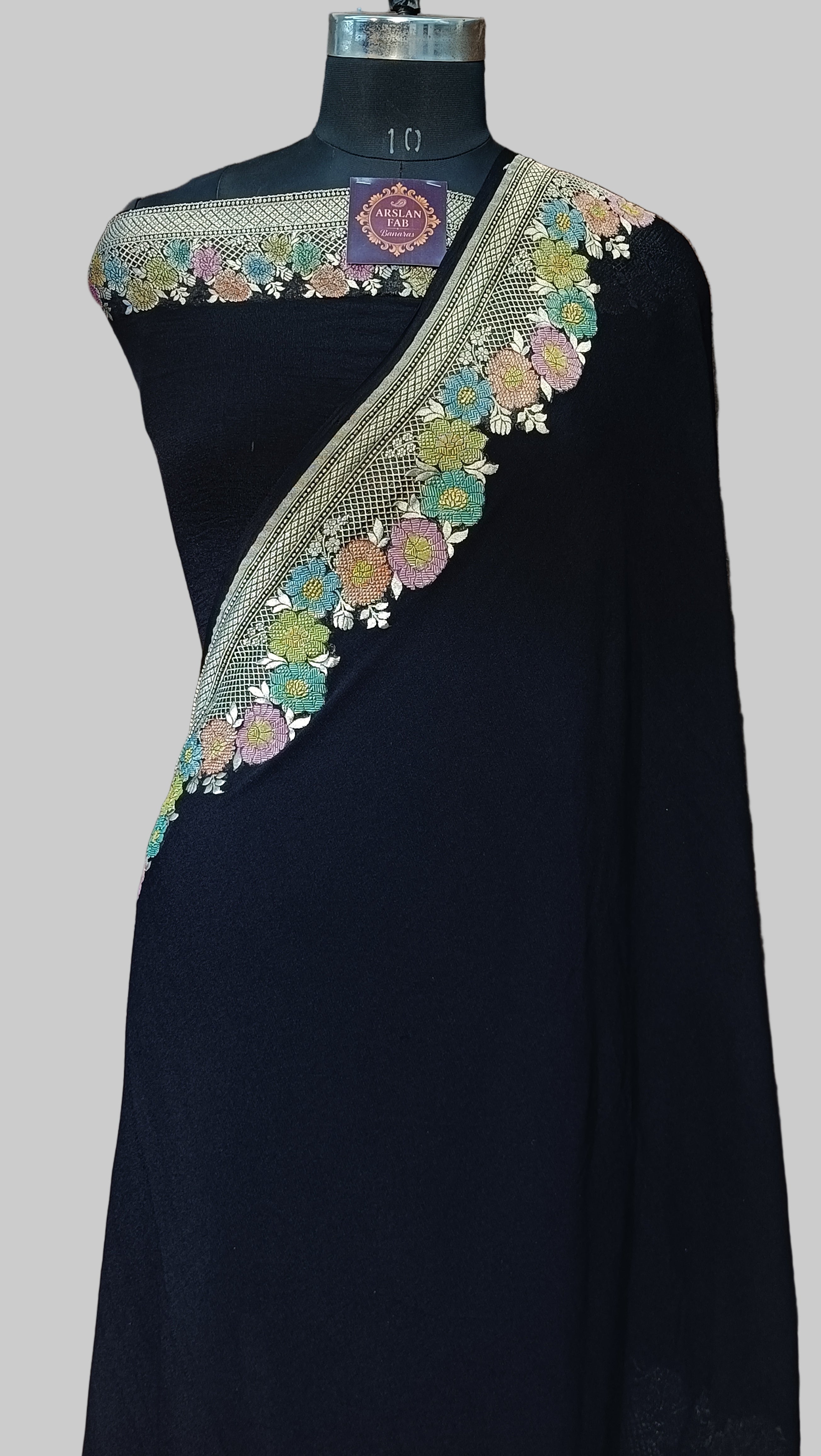 Banarasi Pure Khddi Georjette Saree