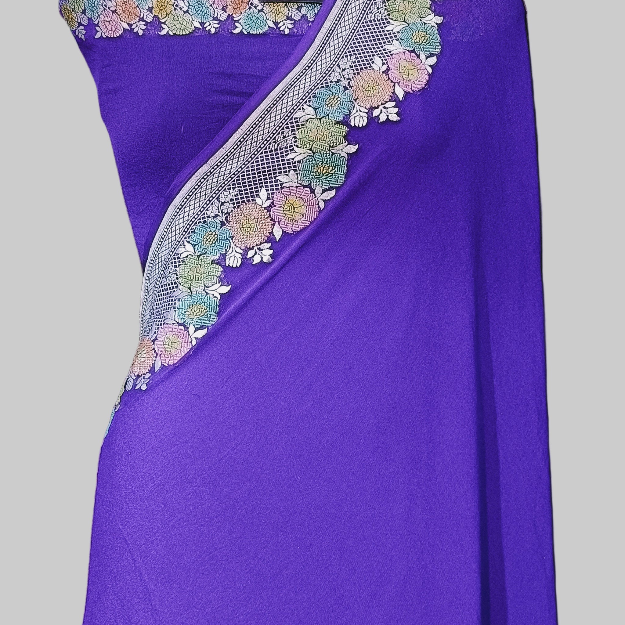 Banarasi Pure Khddi Georjette Saree