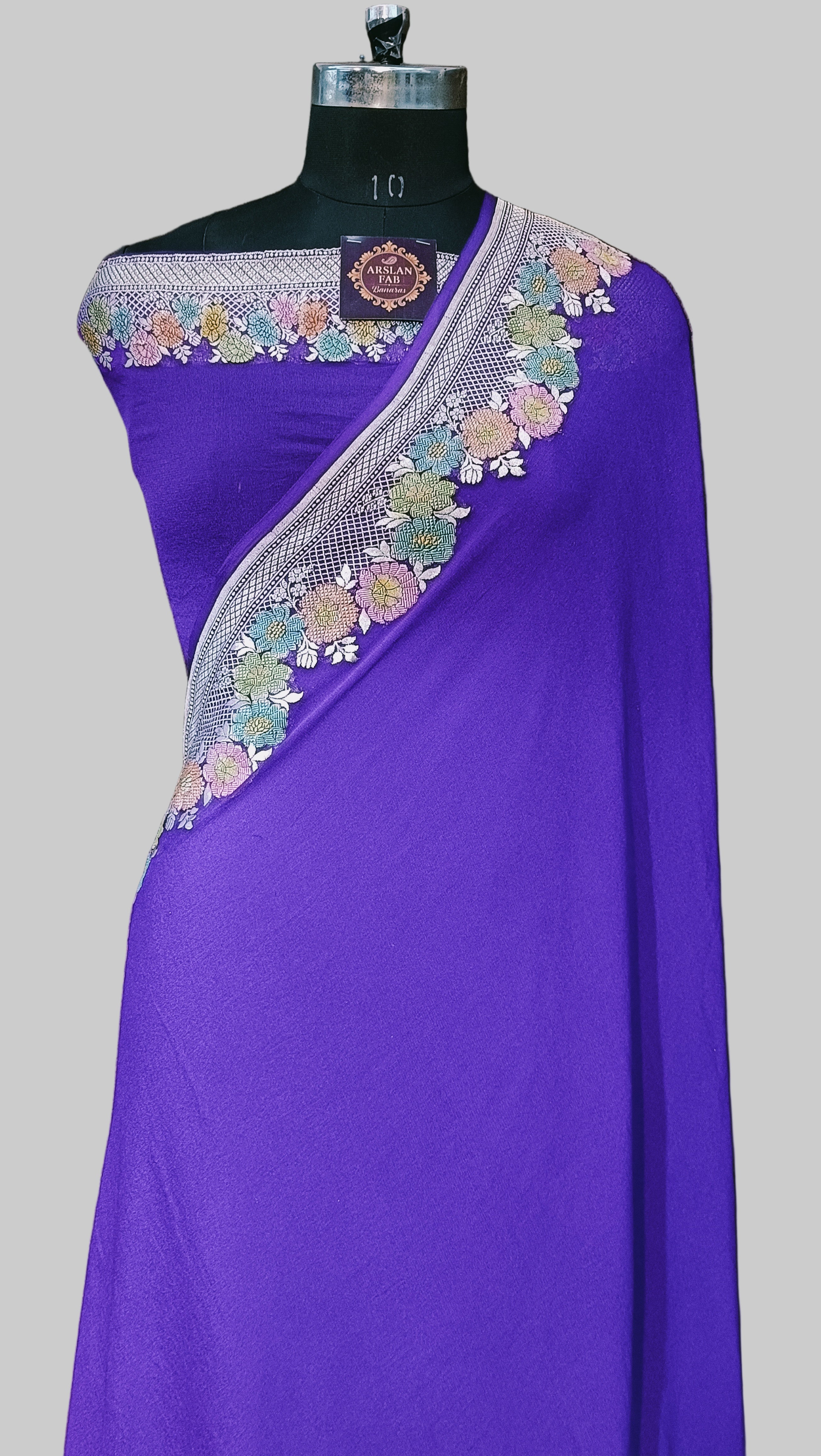 Banarasi Pure Khddi Georjette Saree