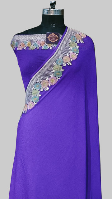 Banarasi Pure Khddi Georjette Saree