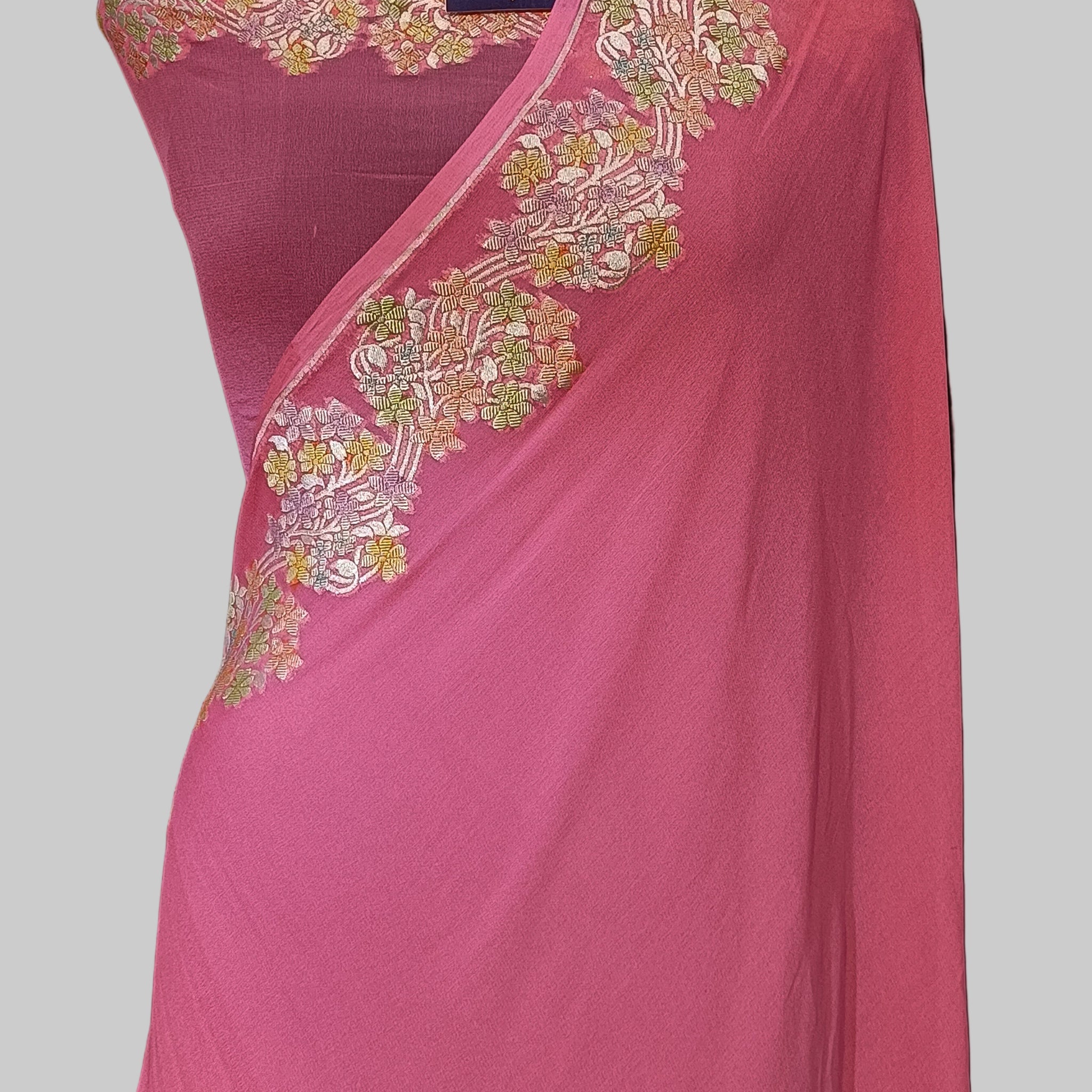 Banarasi Pure Khddi Georjette  Saree