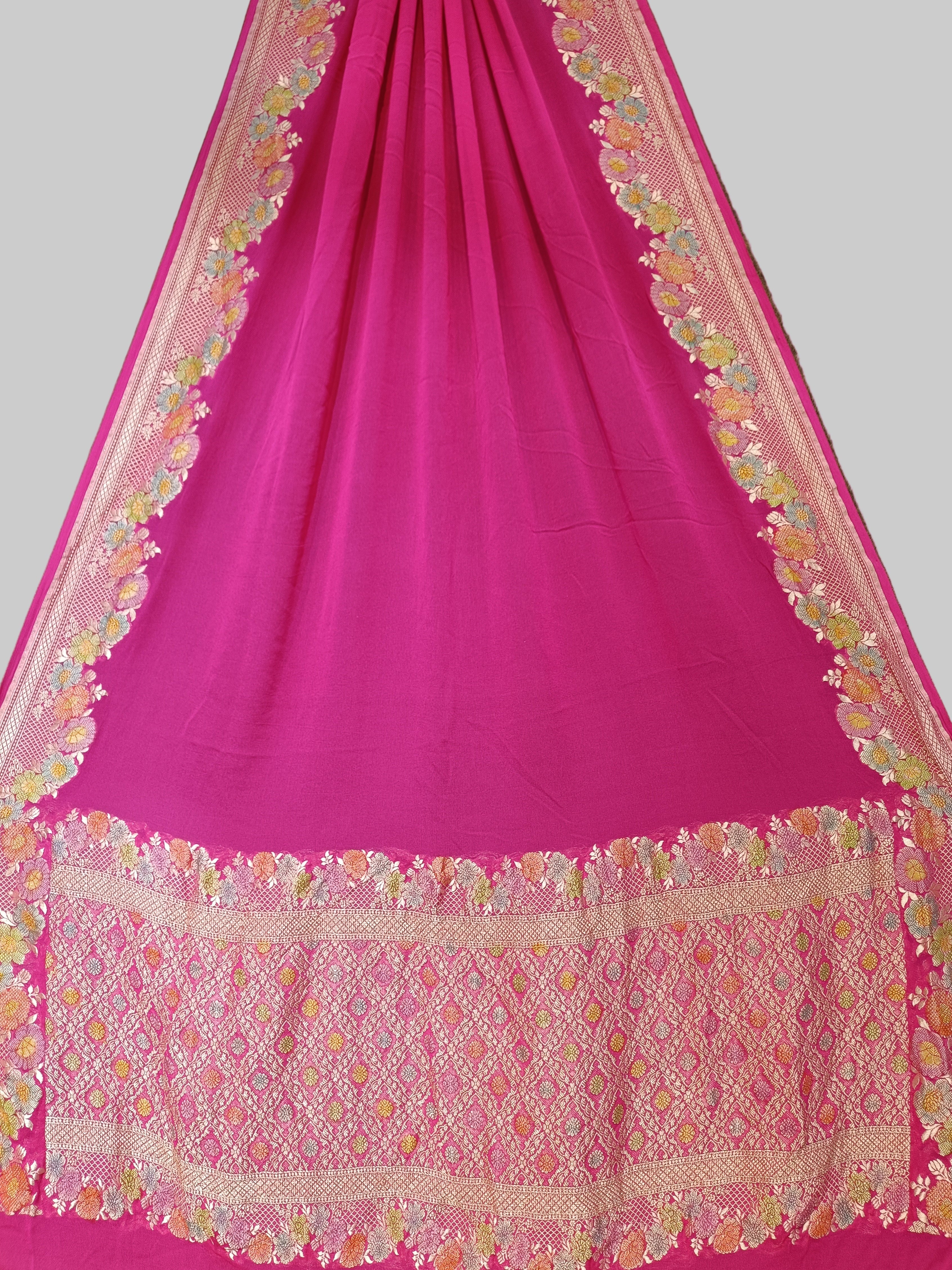 Banarasi Pure Khddi Georjette Saree