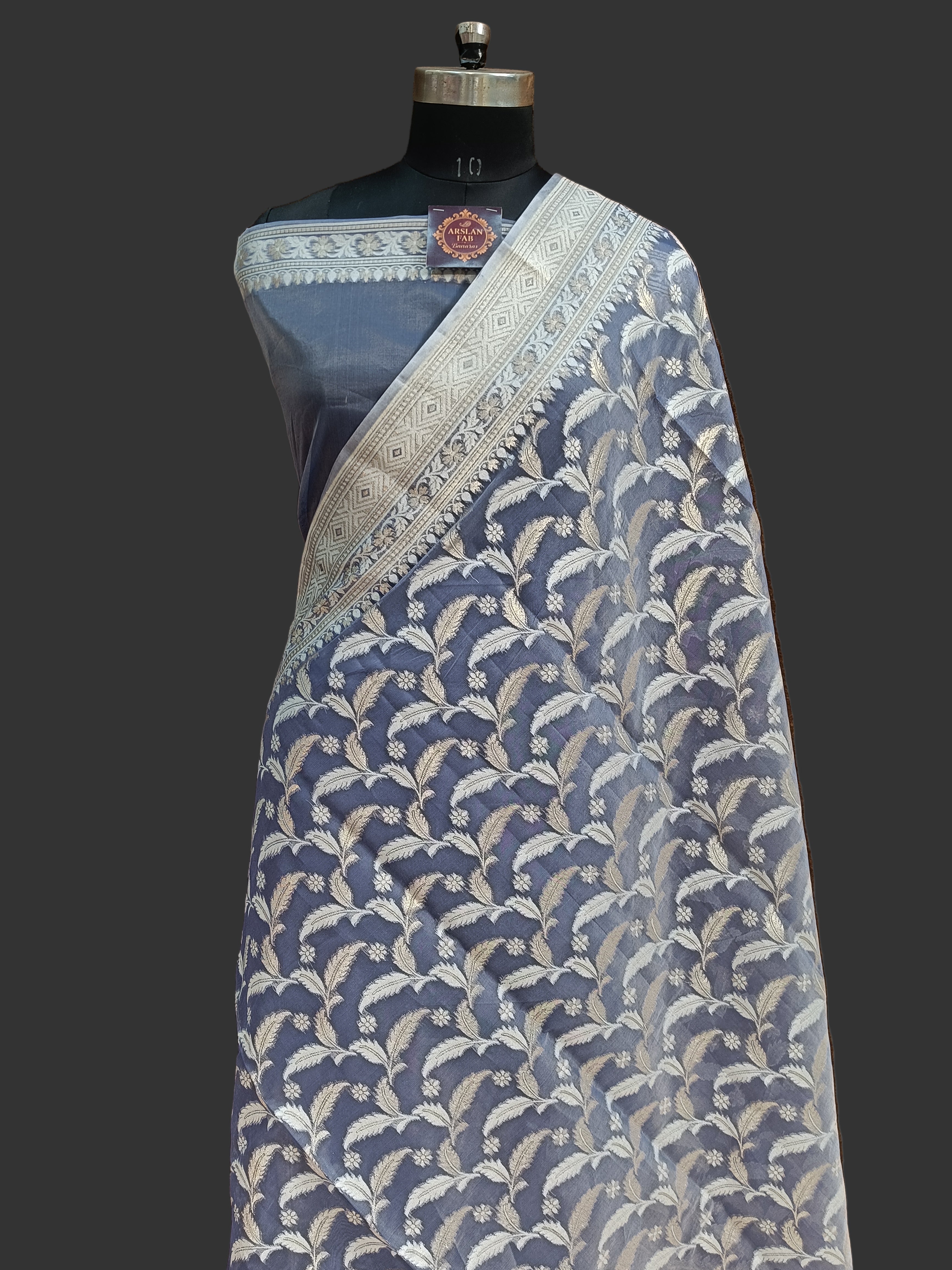 Pure Banarasi Cotton Silk Saree