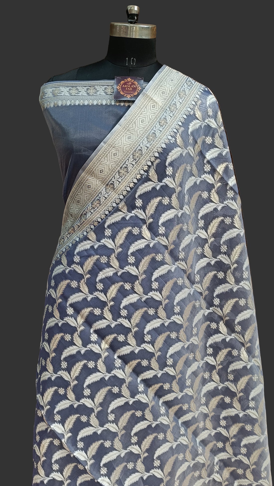 Pure Banarasi Cotton Silk Saree