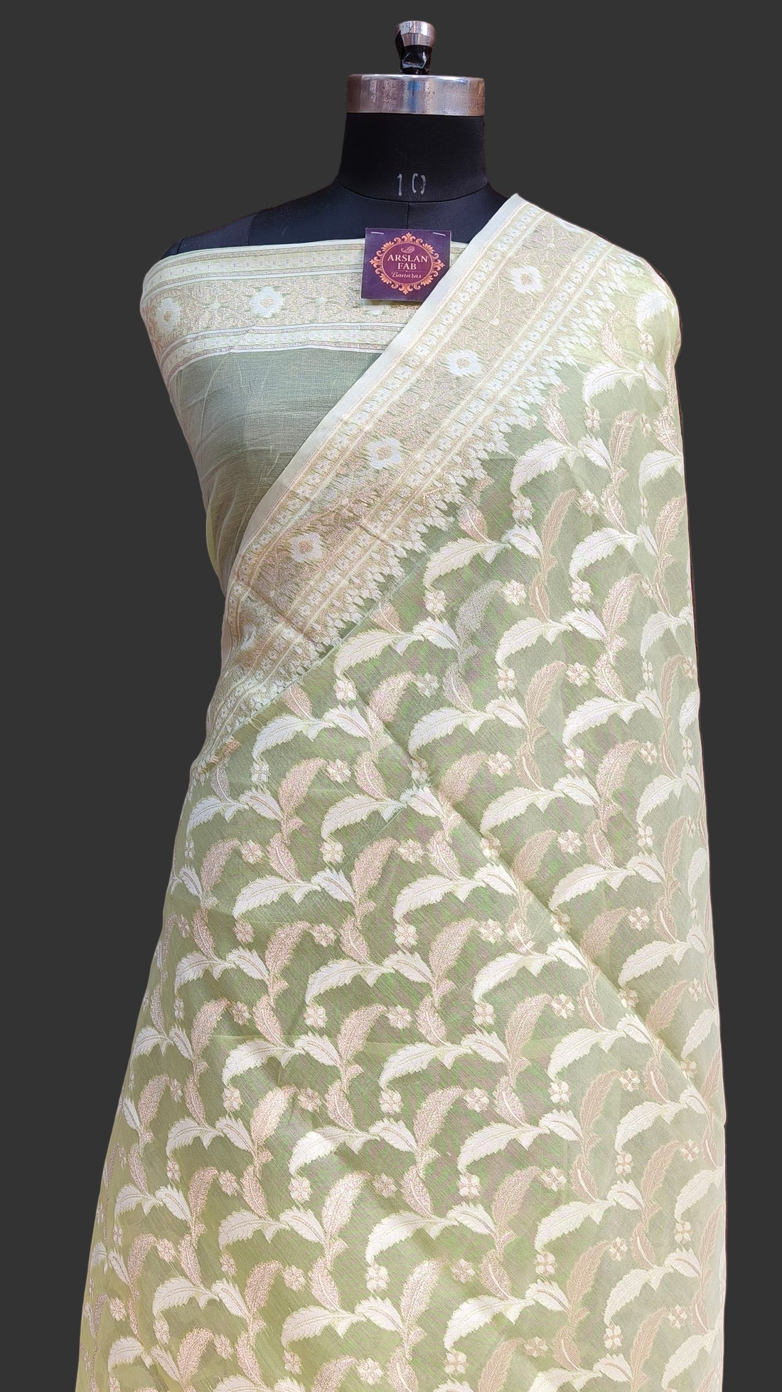 Pure Banarasi Cotton Silk Saree