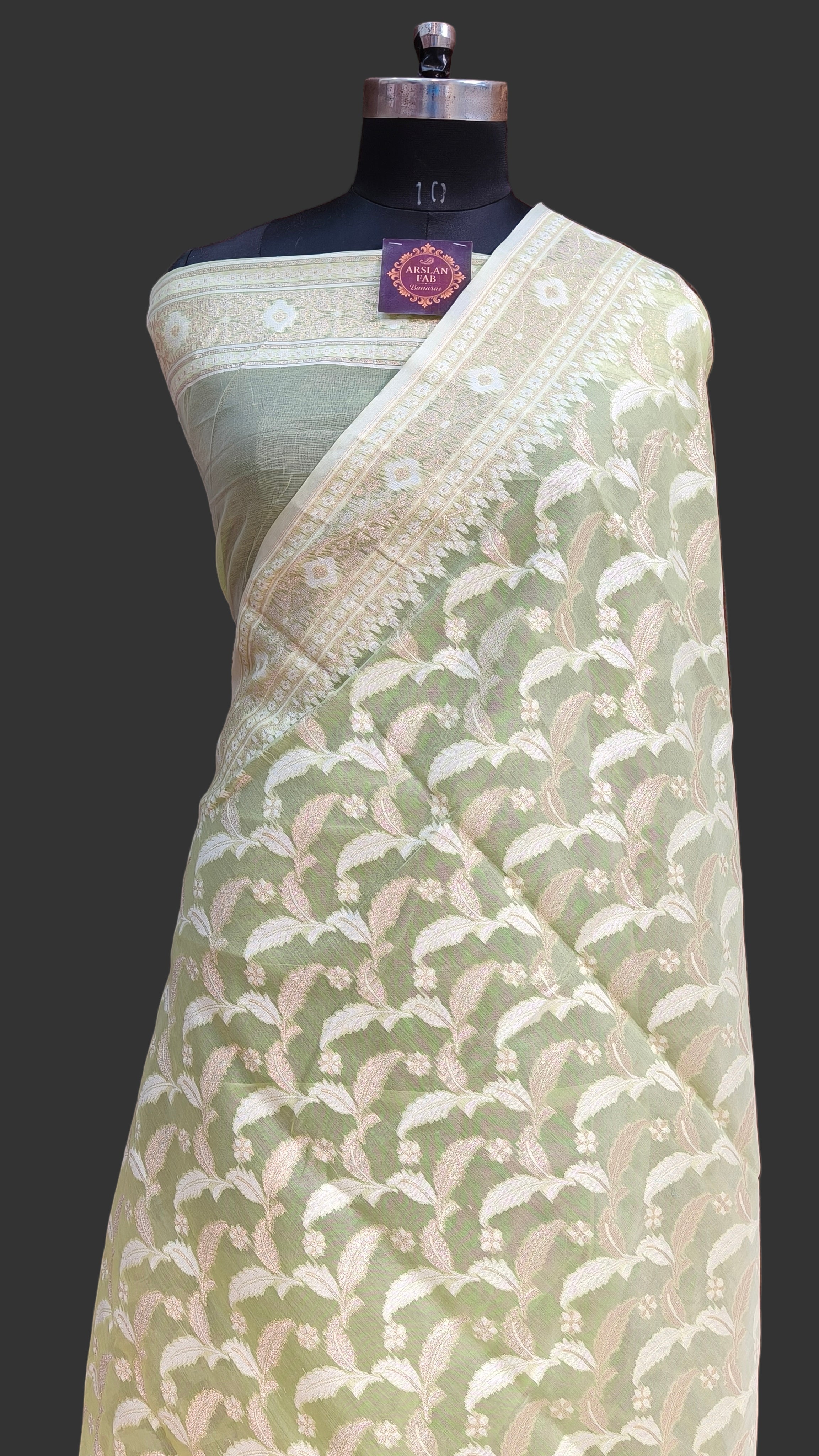 Pure Banarasi Cotton Silk Saree