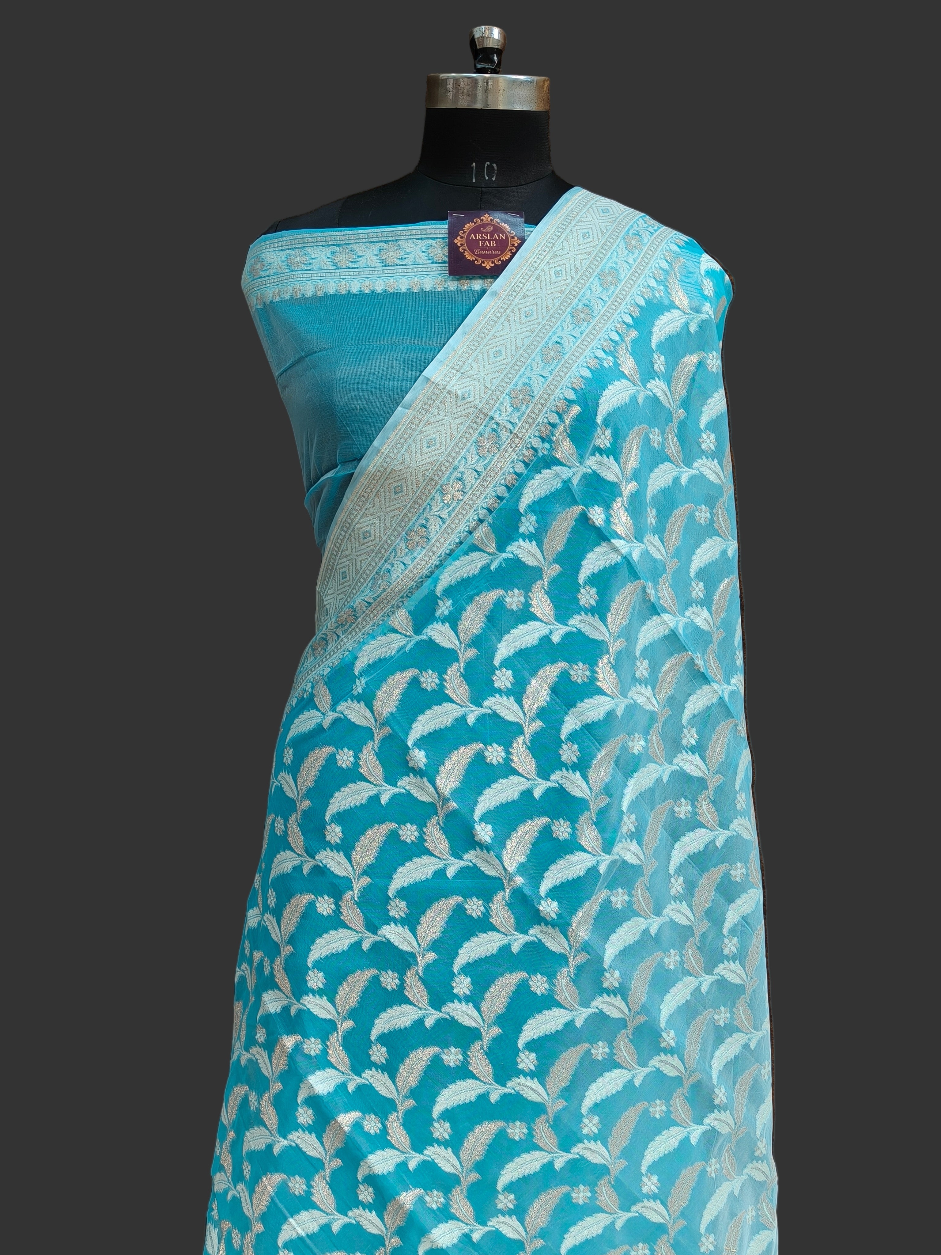 Pure Banarasi Cotton Silk Saree