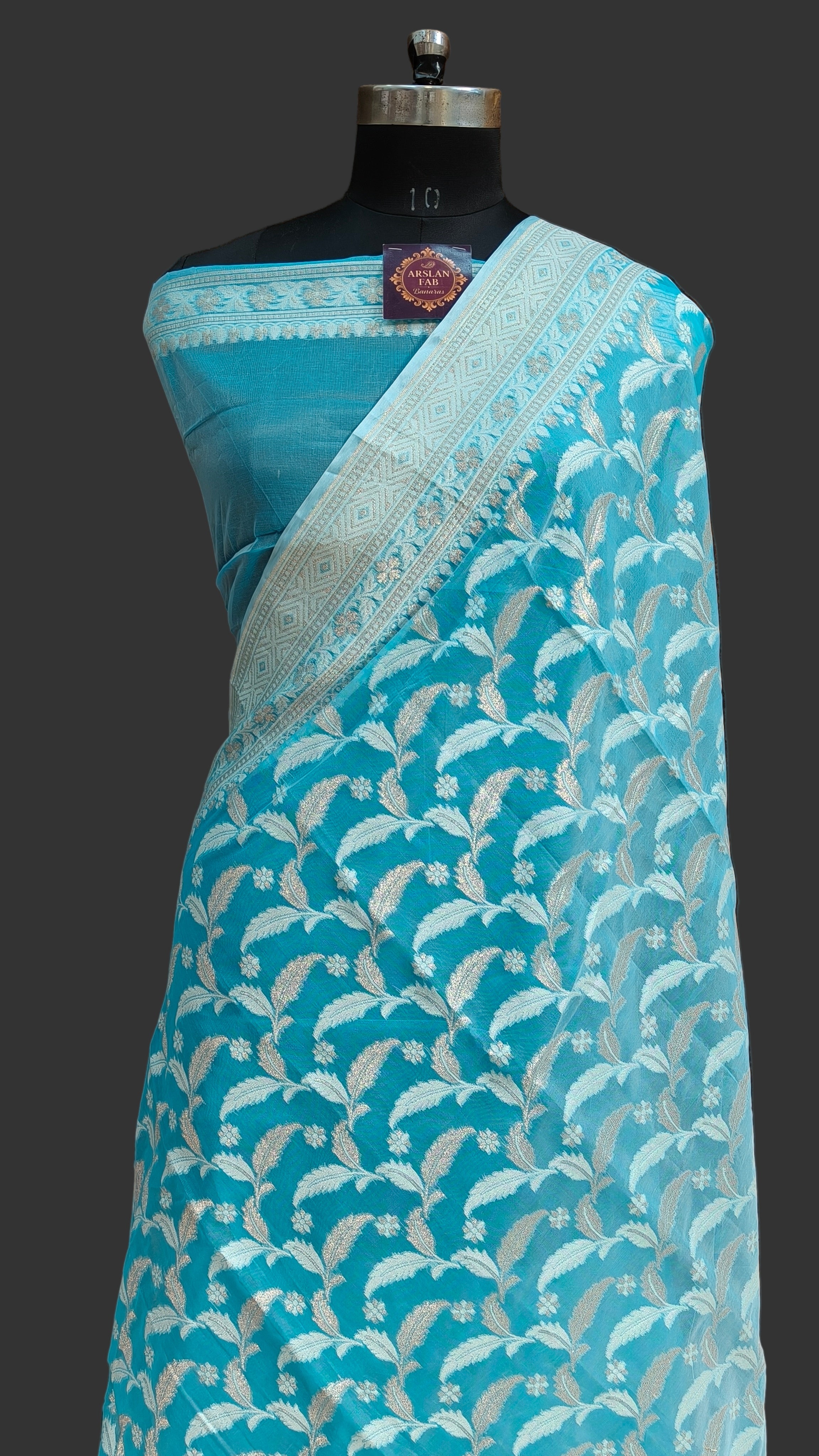 Pure Banarasi Cotton Silk Saree