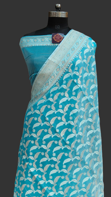 Pure Banarasi Cotton Silk Saree