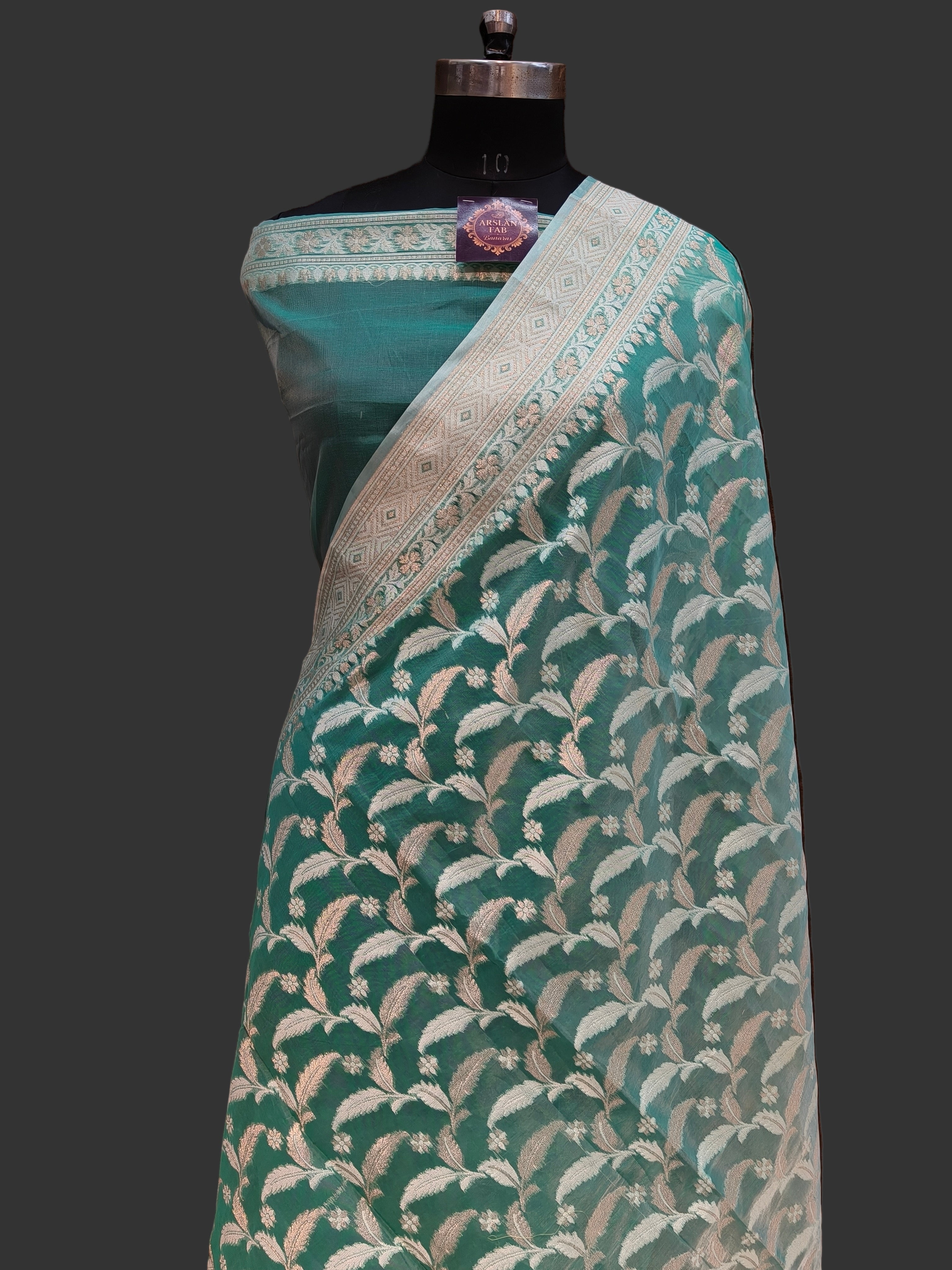 Pure Banarasi Cotton Silk Saree