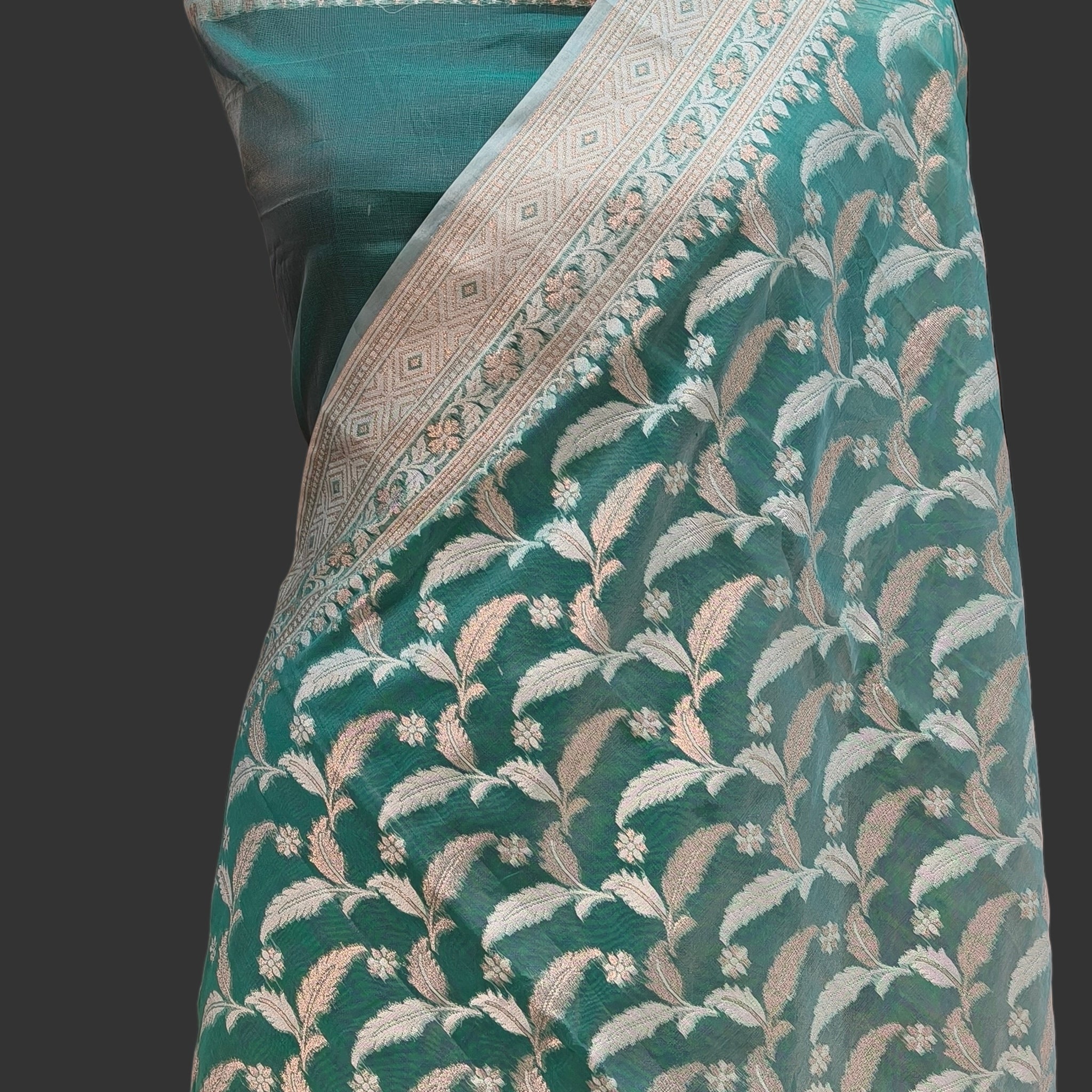 Pure Banarasi Cotton Silk Saree