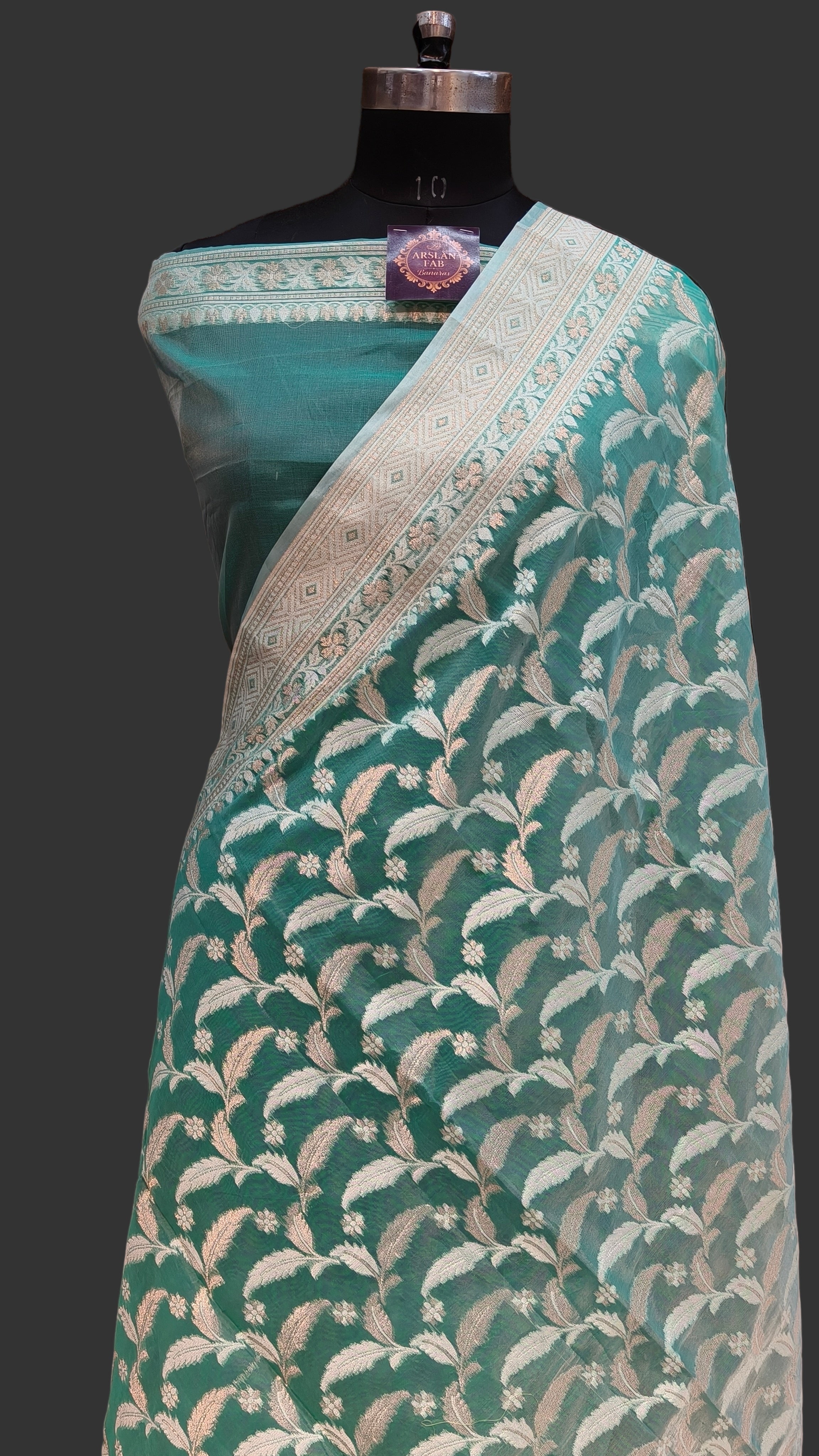 Pure Banarasi Cotton Silk Saree