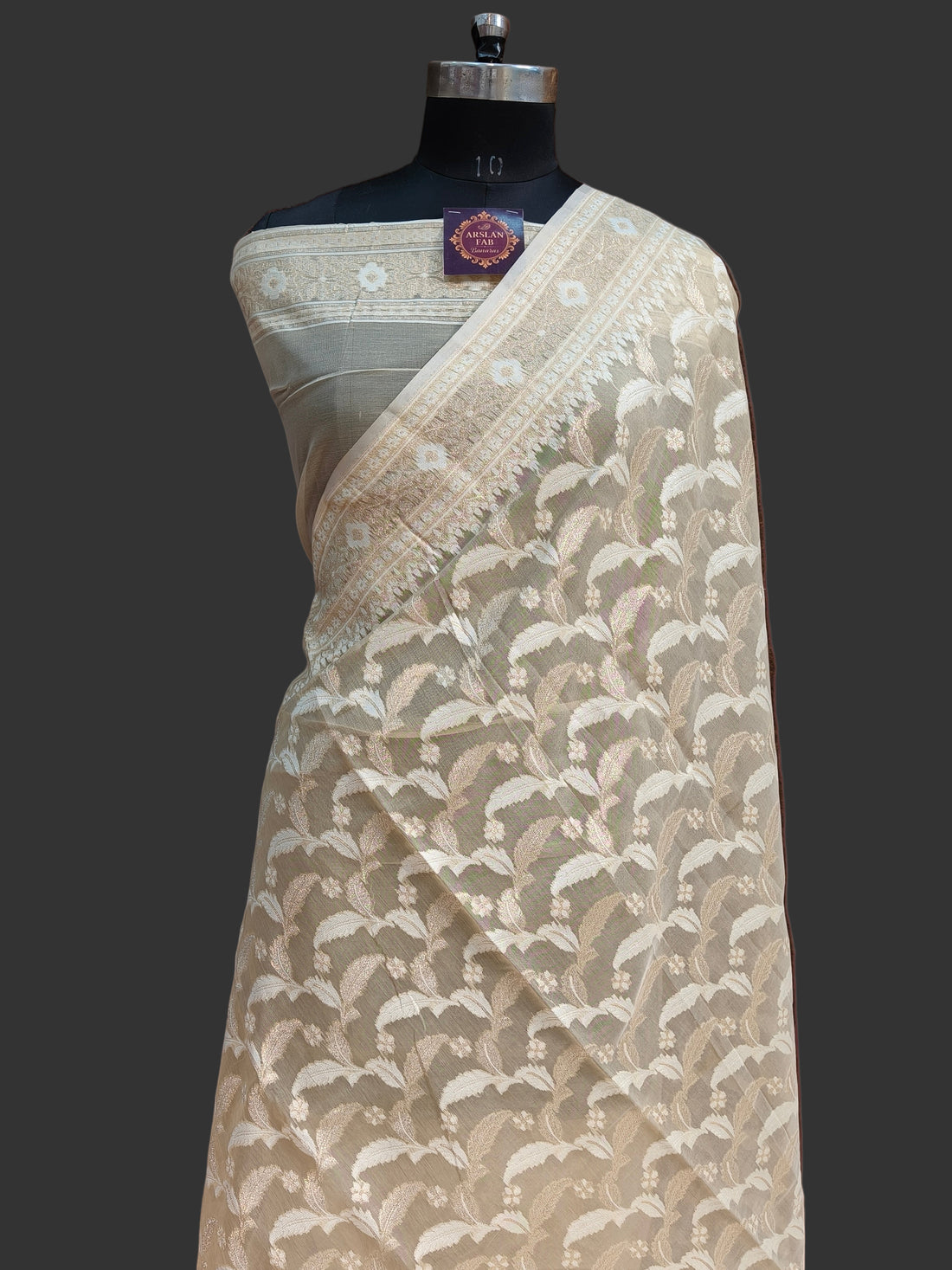 Pure Banarasi Cotton Silk Saree