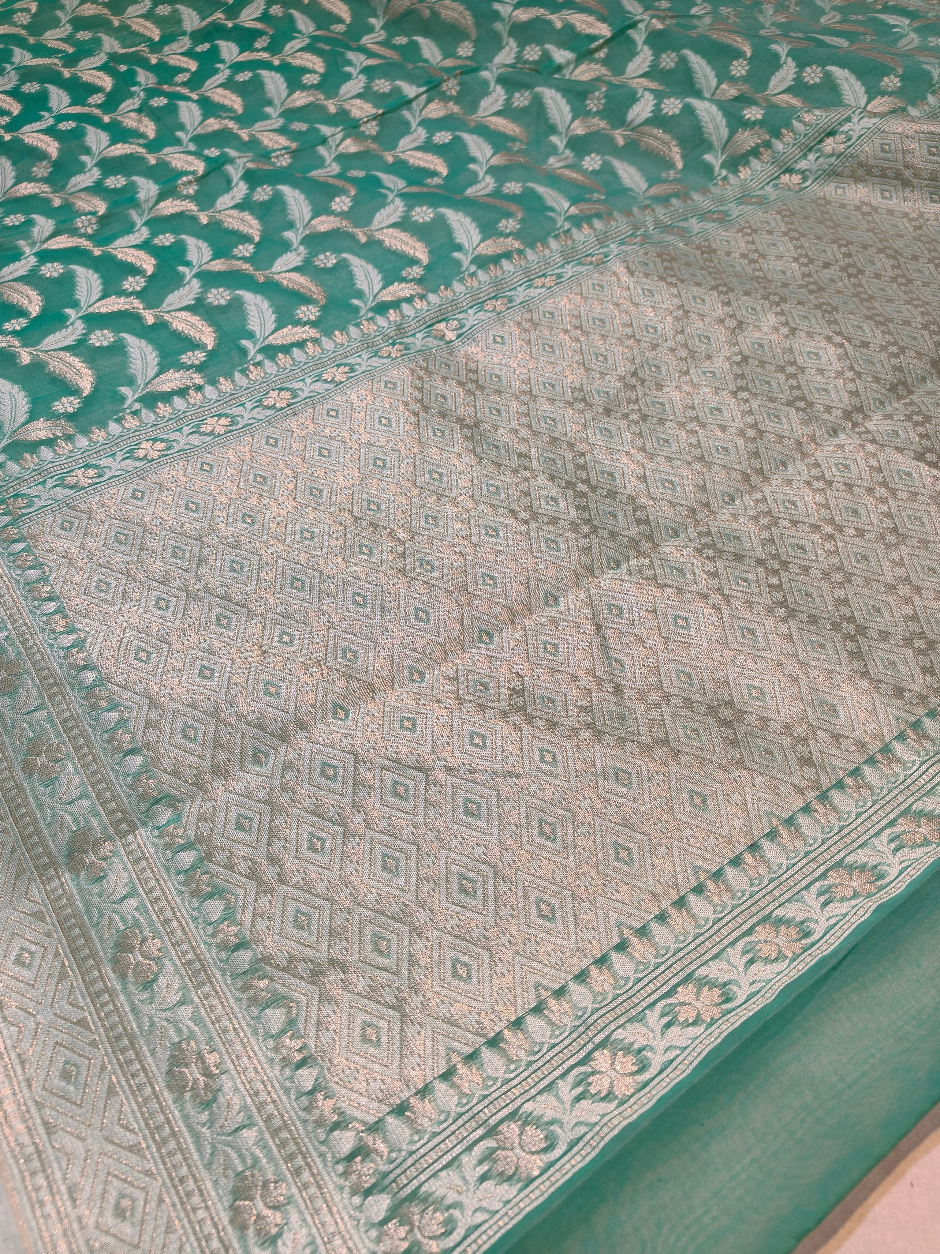 Pure Banarasi Cotton Silk Saree